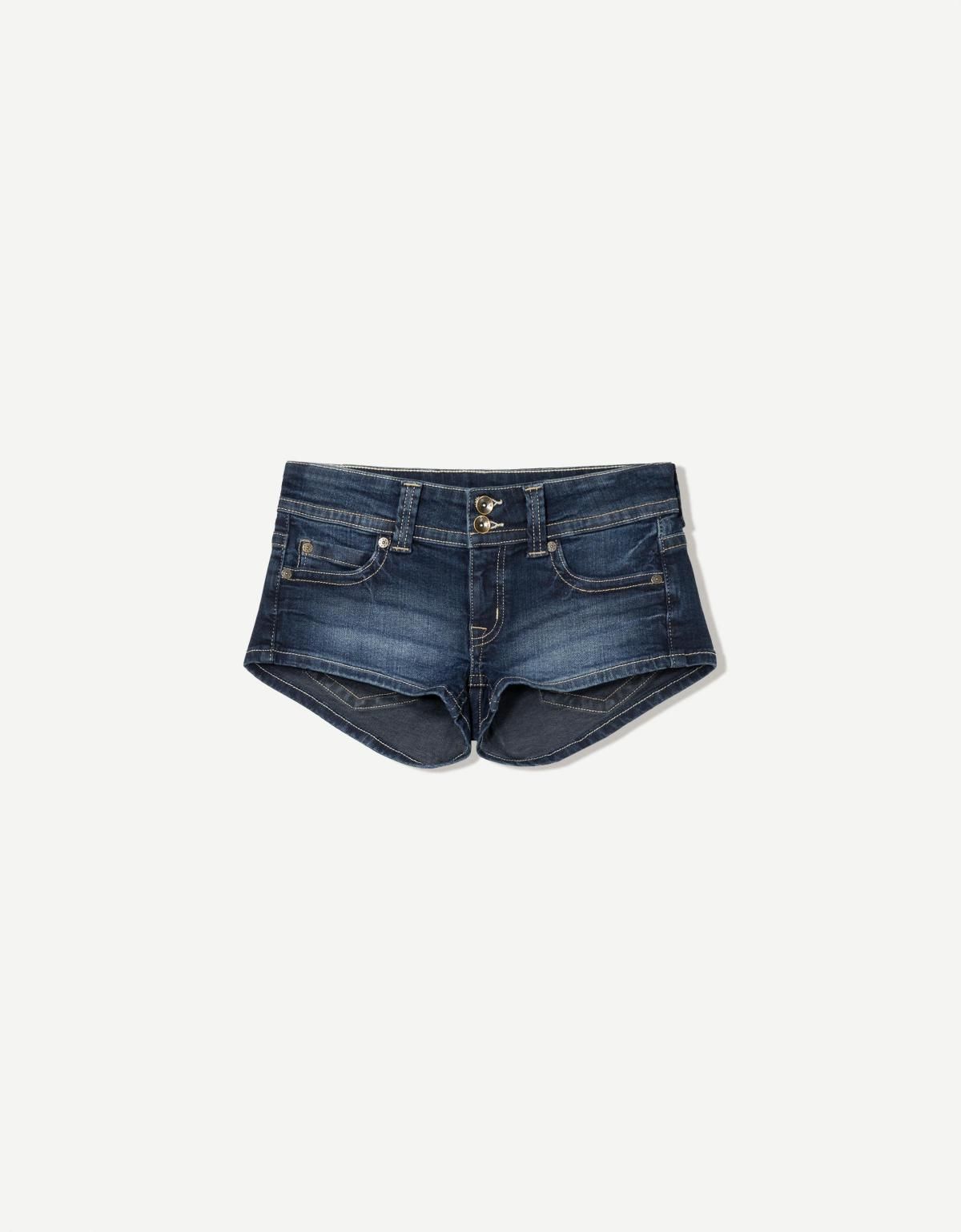 버쉬카 데님 미니 숏팬츠 3203/211 BLUE - 상품 이미지