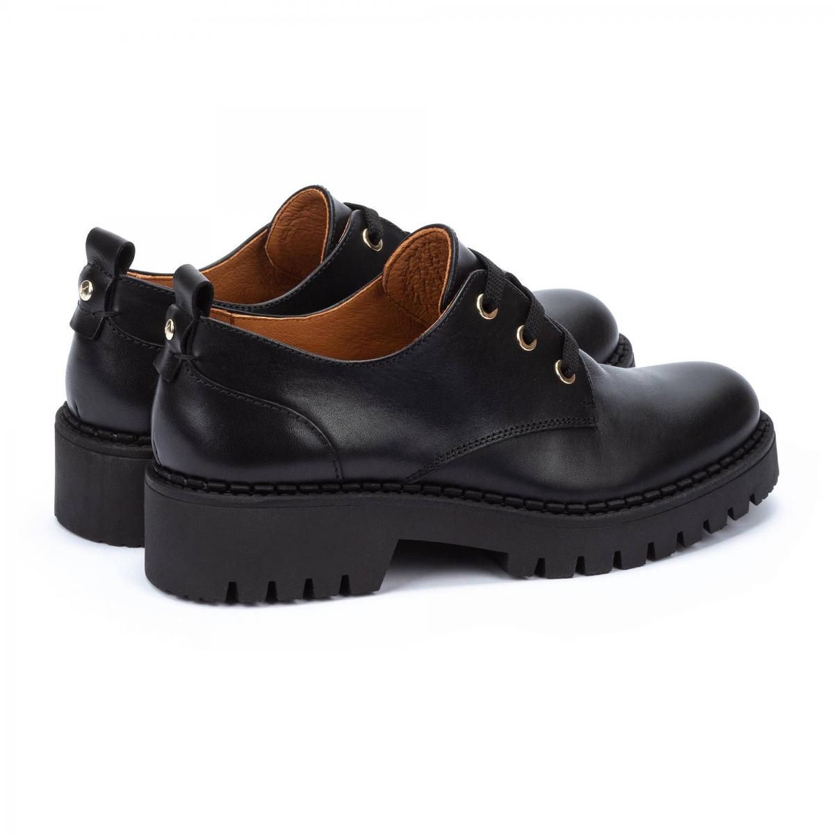 피콜리노스 엑스트라라이트 블랙 컴포트 더비슈즈 AVILES W6P-4632 BLACK - 상세 이미지 4