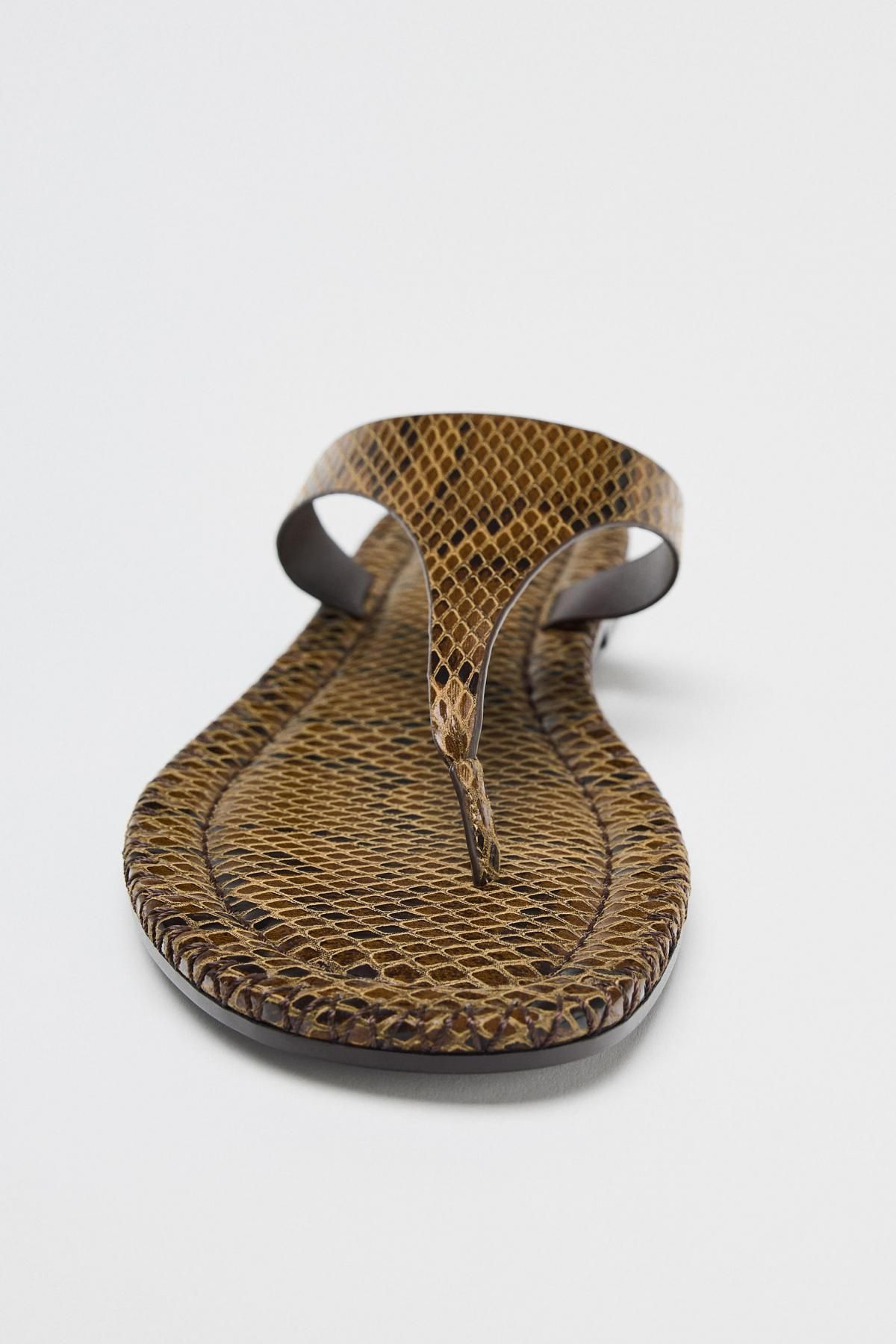 자라 애니멀 스네이크패턴 스트랩 샌들 3623/510 SNAKESKIN - 상세 이미지 5
