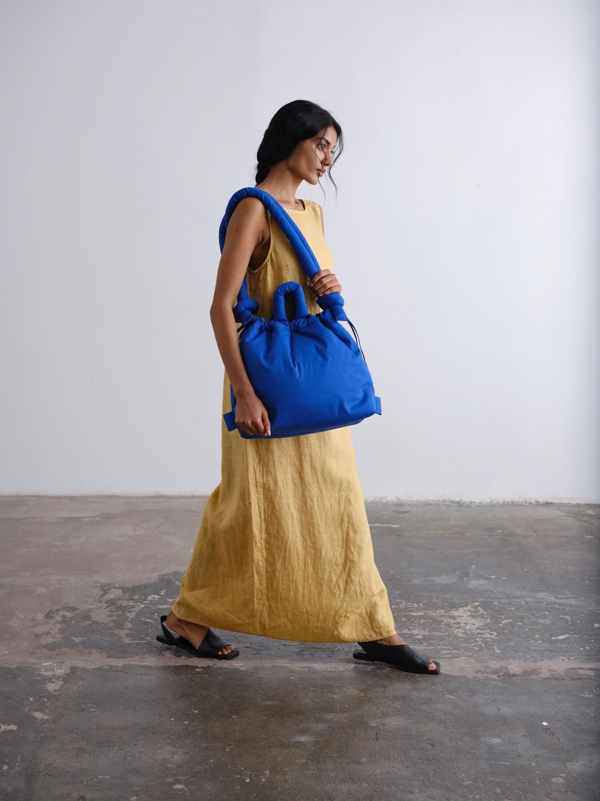 올랜드 테크니컬 소프트 라이트 나일론 호보백 Ona 48883025346895 COTTON COBALT BLUE - 상세 이미지 4