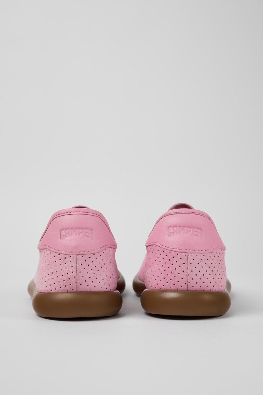 캠퍼 친환경 핑크 누벅 베이직 스니커즈 Pelotas Soller K201668-005 PINK - 상세 이미지 3