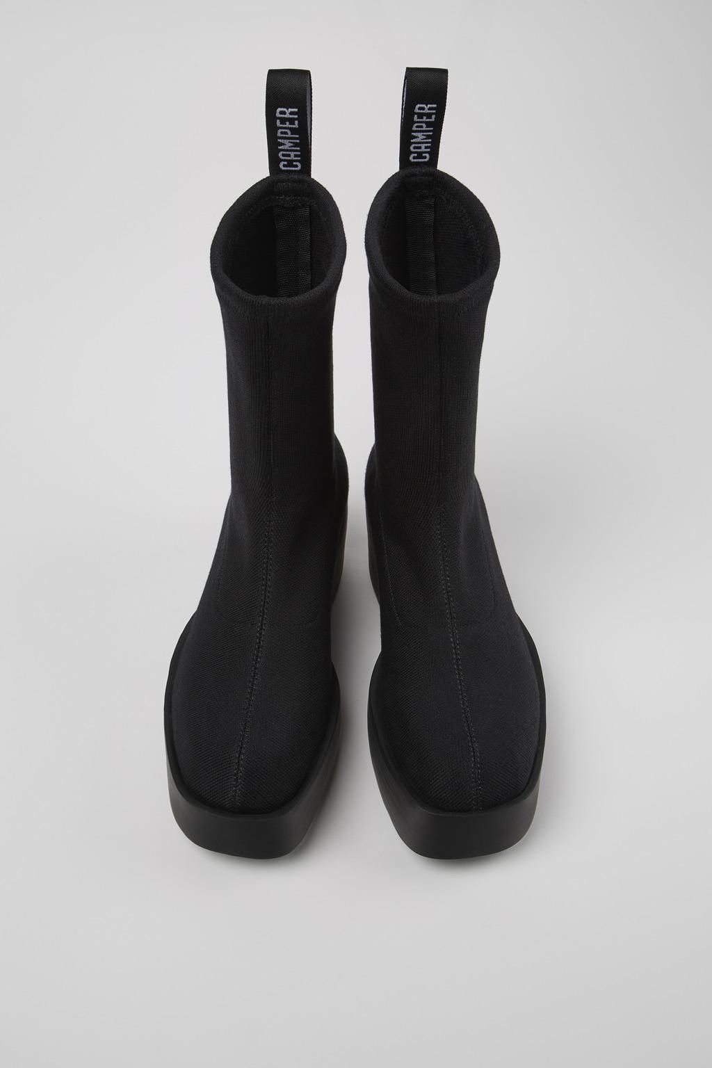 캠퍼 플랫폼 경량 TENCEL 블랙 여성 부츠 K400753-001 BLACK - 상세 이미지 4