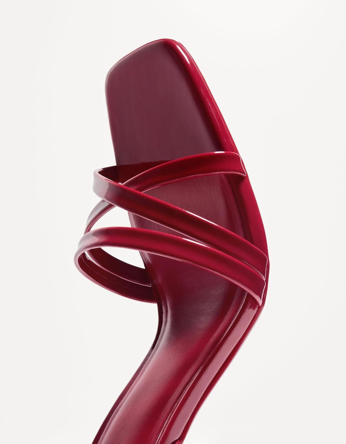 버쉬카 트렌디 스트랩 하이힐 샌들 AIRFIT 9cm 1744/664 RED - 상세 이미지 5