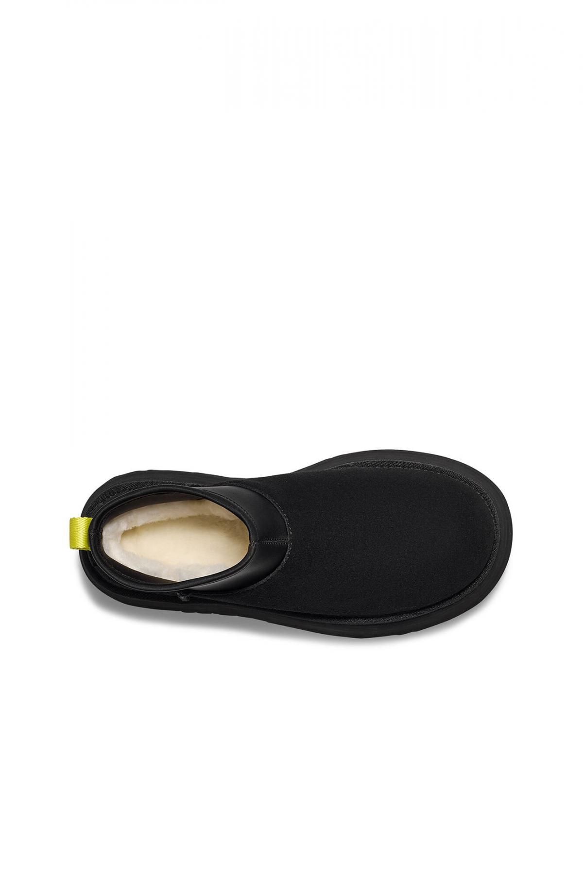 어그 플랫폼 앵클부츠 네오프렌 스웨이드 퍼 내피 UGG 클래식 미니 디퍼 3898411 NEGRO - 상세 이미지 5