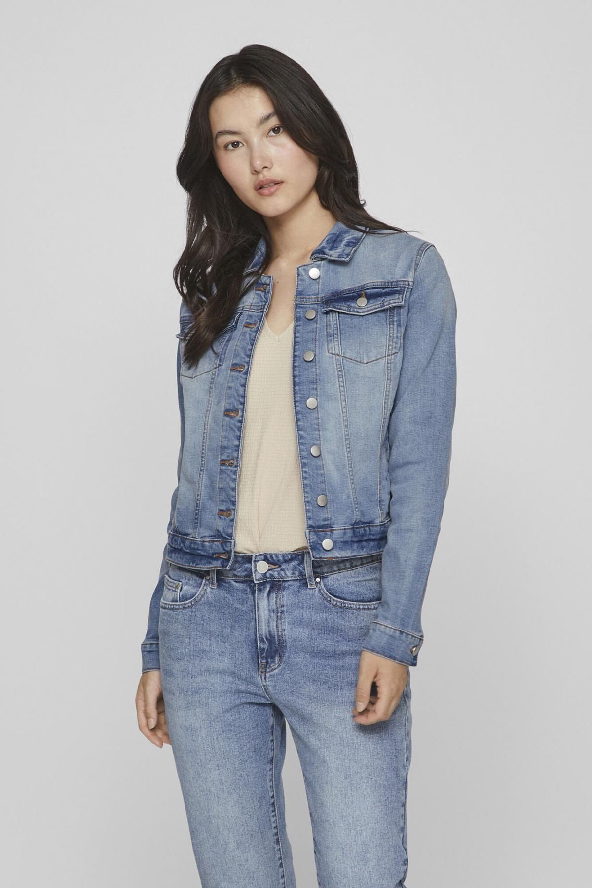 빌라 데님 스판 테크니컬 데님 재킷 7930125 AZUL - 상세 이미지 5