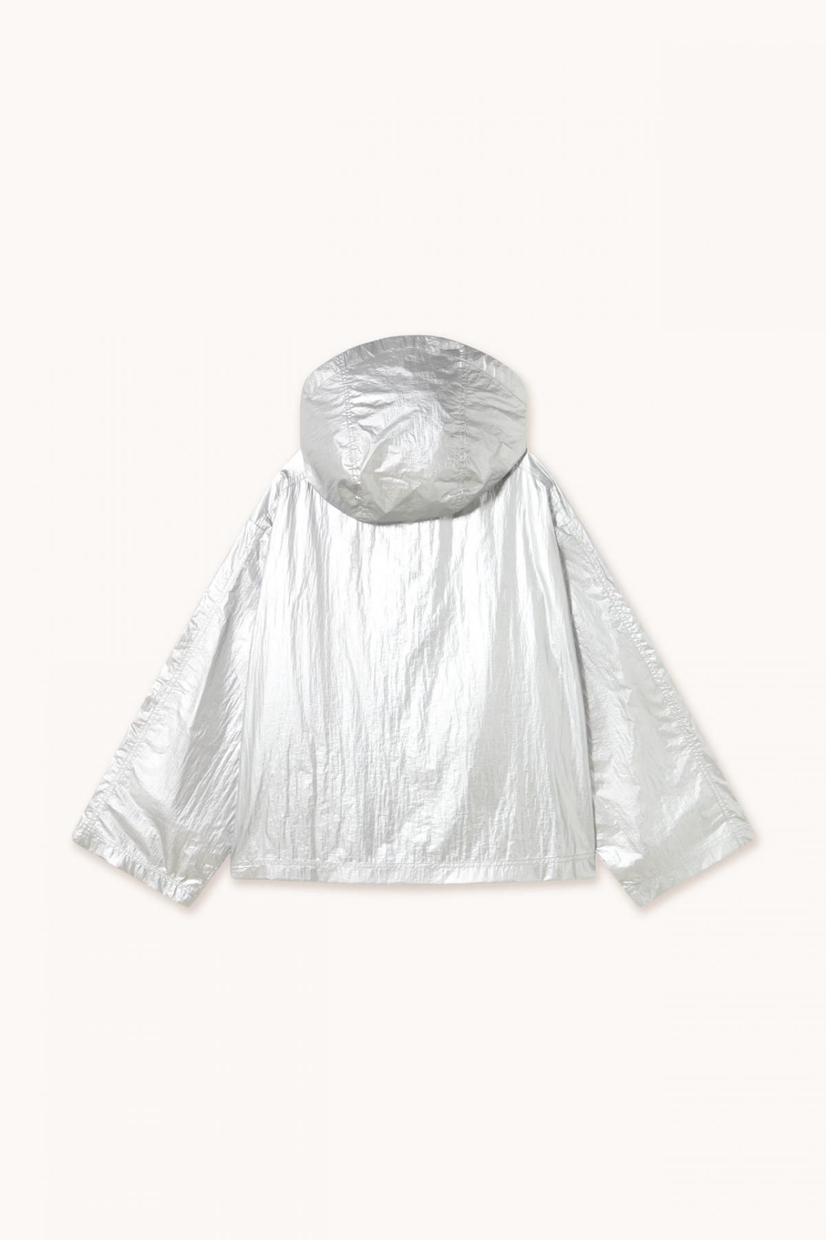 타이니코튼 메탈릭 테크니컬 후드 아노락 재킷 SS25-723R55 ONE COLOR - 상세 이미지 2