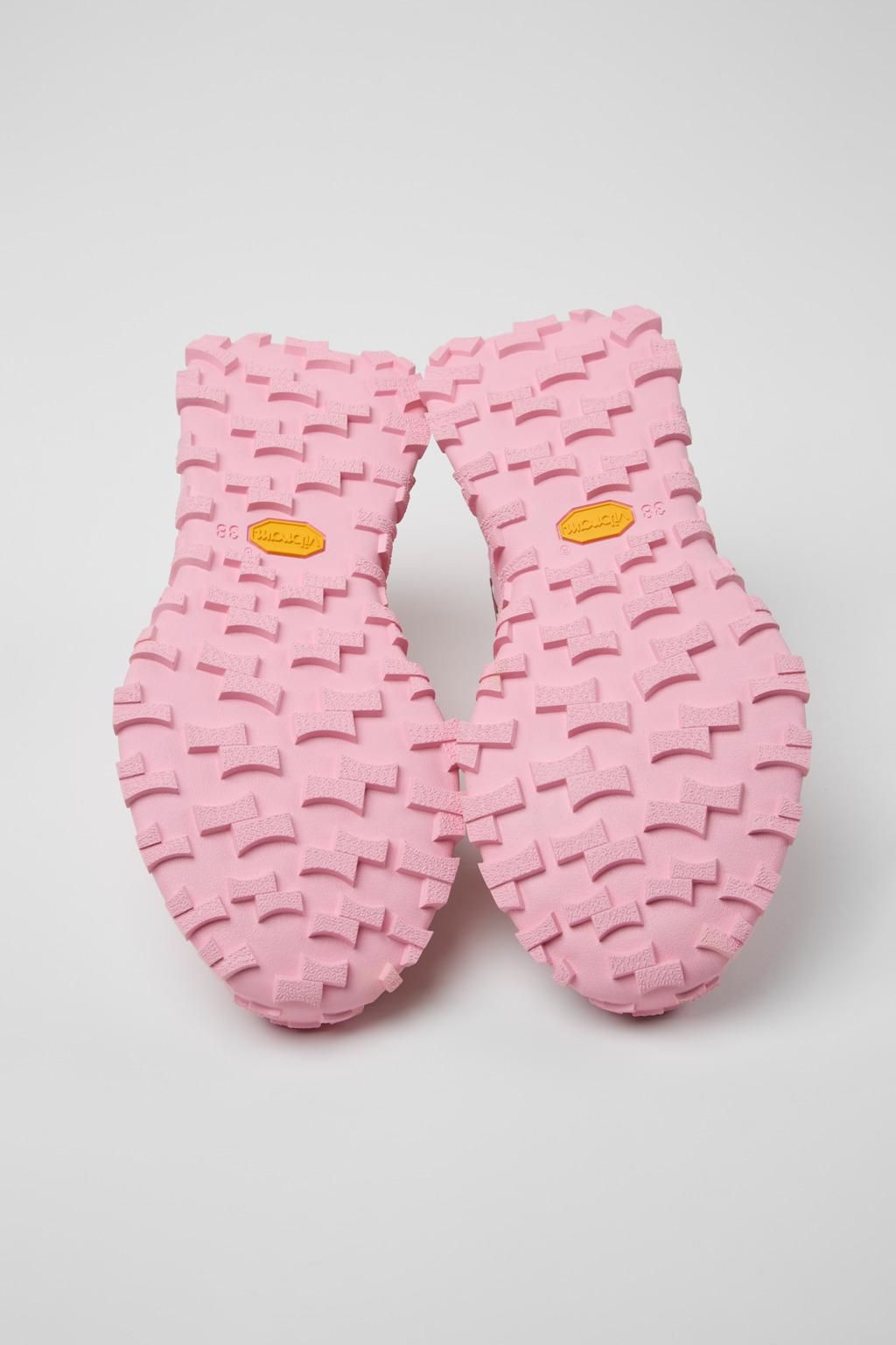 캠퍼 멀티컬러 레트로 테크니컬 VIBRAM 드리프트 트레일 여성 스니커즈 K201462-038 PINK - 상세 이미지 5
