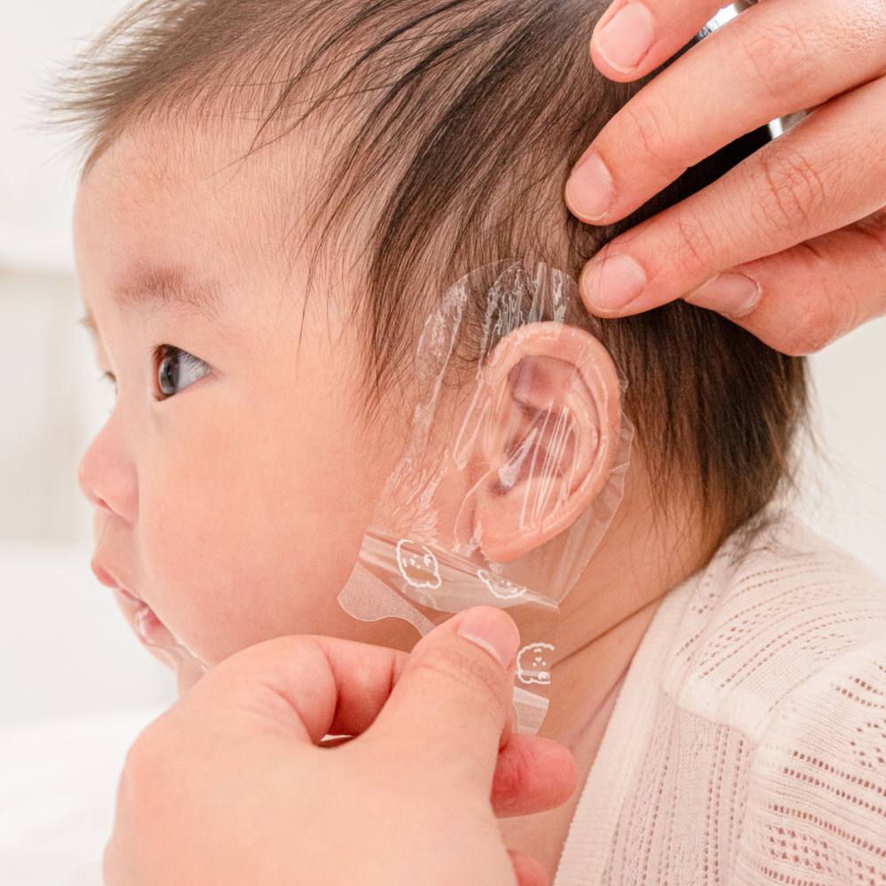 아가드 아기 귀방수 스티커 60매 패치 방수밴드 실리콘 테이프