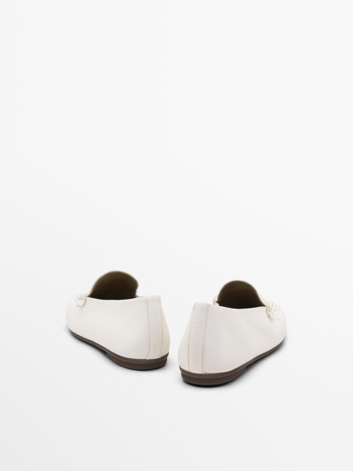 마시모두띠 소프트 테크니컬 페니 로퍼 1535/550 WHITE - 상세 이미지 4