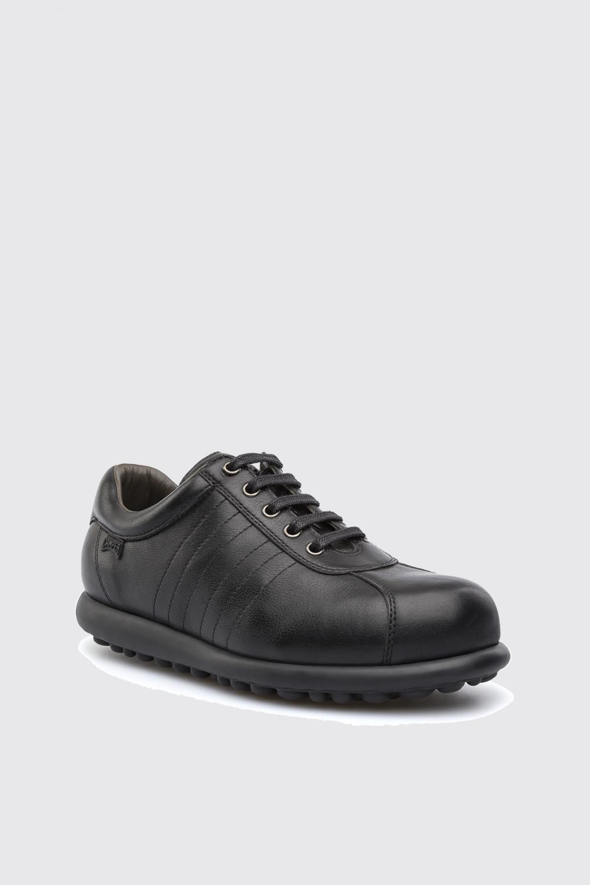 캠퍼 빈티지 레더 테크니컬 로우탑 스니커즈 Pelotas 27205-186 BLACK - 상세 이미지 2