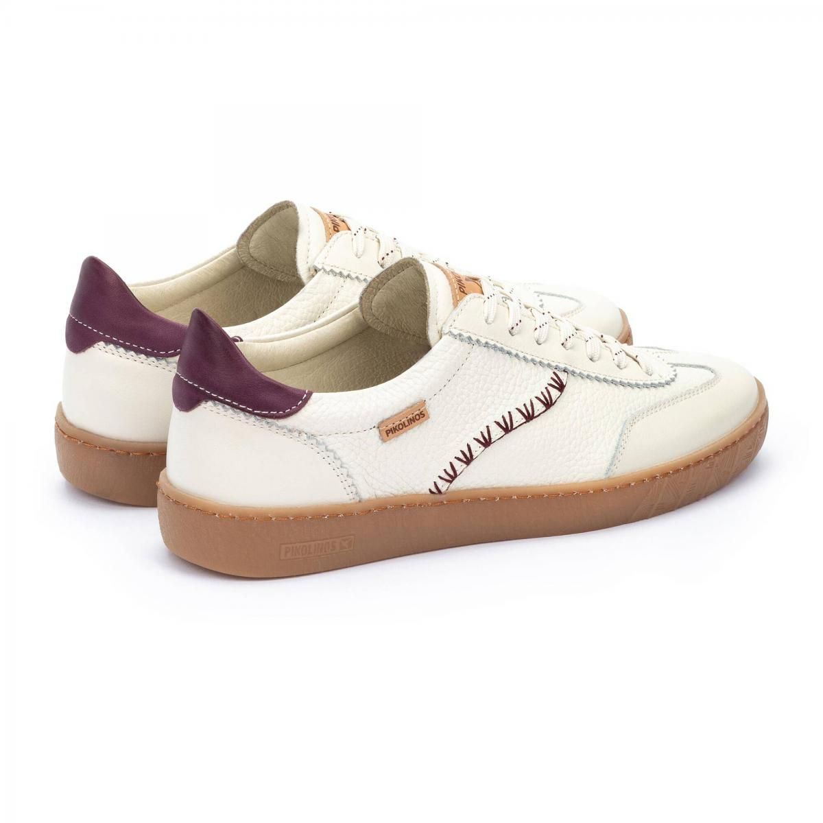 피콜리노스 컴포트 메모리폼 로우탑 스니커즈 LANZAROTE W7B-6508LIC1 OFF WHITE - 상세 이미지 4