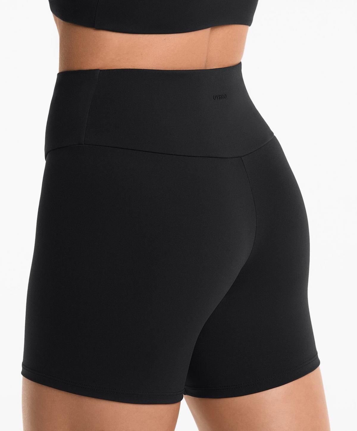 오이쇼 테크니컬 하이웨이스트 10CM 핫팬츠 1243/226 BLACK - 상세 이미지 4