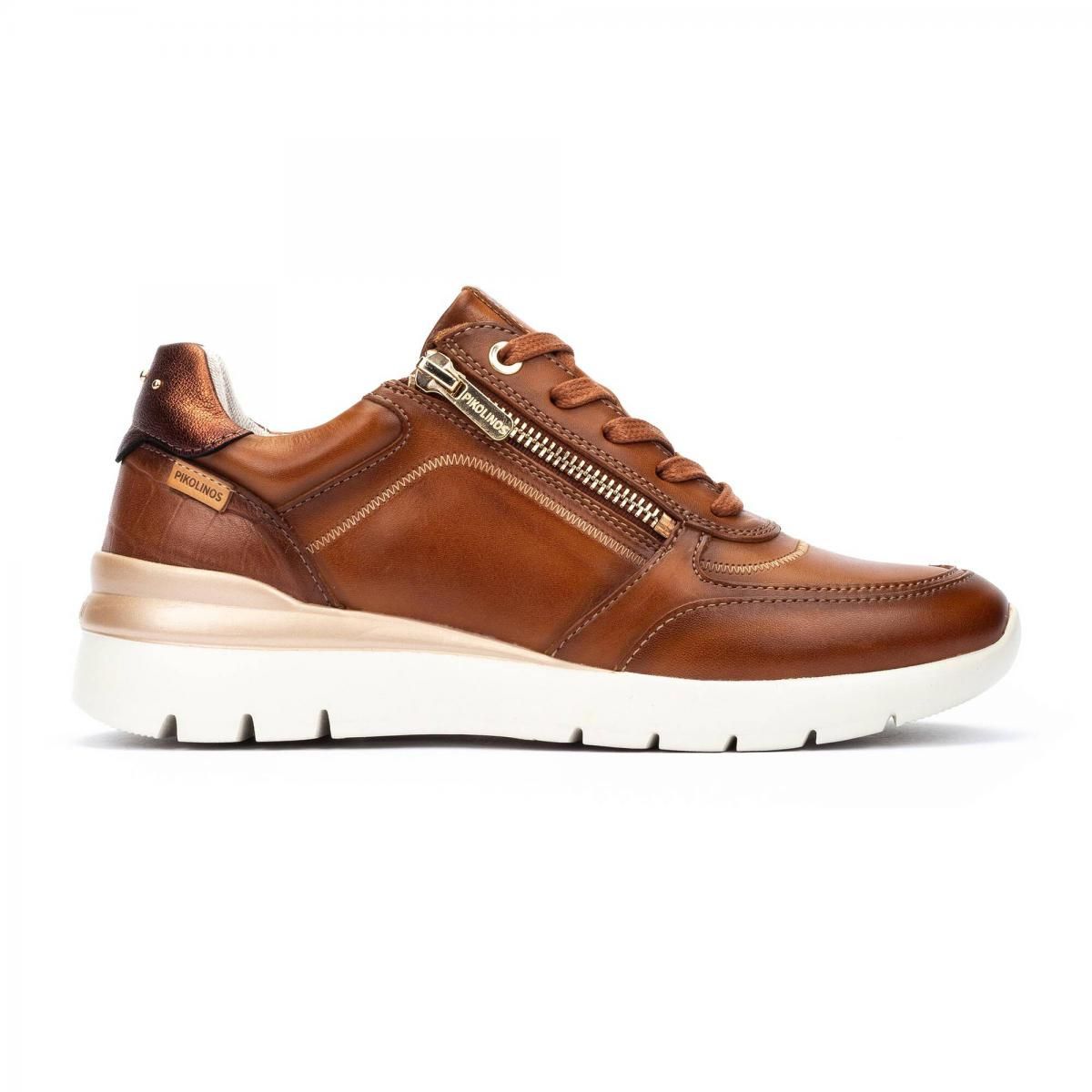 피콜리노스 테크니컬 쿠셔닝 컴포트 브라운 여성 스포츠 스니커즈 CANTABRIA W4R-6524C6 BRANDY - 메인 이미지