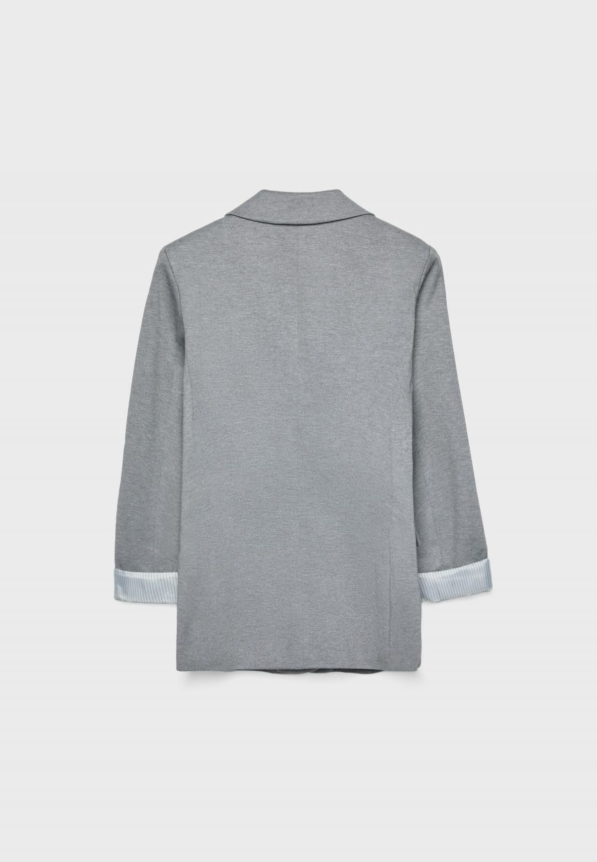 스트라디바리우스 테일러드 슬림핏 블레이저 1900/173 GREY MELANGE - 상세 이미지 3