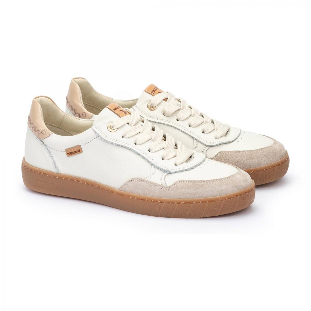 피콜리노스 컴포트 메모리폼 로우탑 스니커즈 LANZAROTE W7B-6670C1 OFF WHITE - 상세 이미지 2