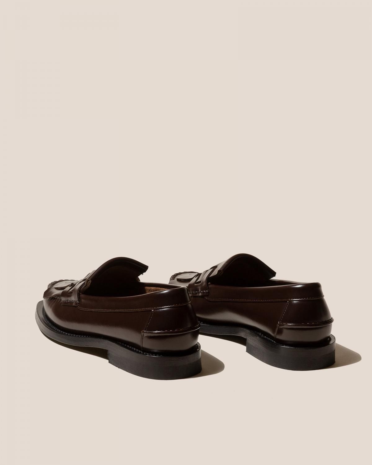 헤레우 MARTI 프리미엄 우븐 슬립온 로퍼 9059836887372 DARK BROWN - 상세 이미지 3