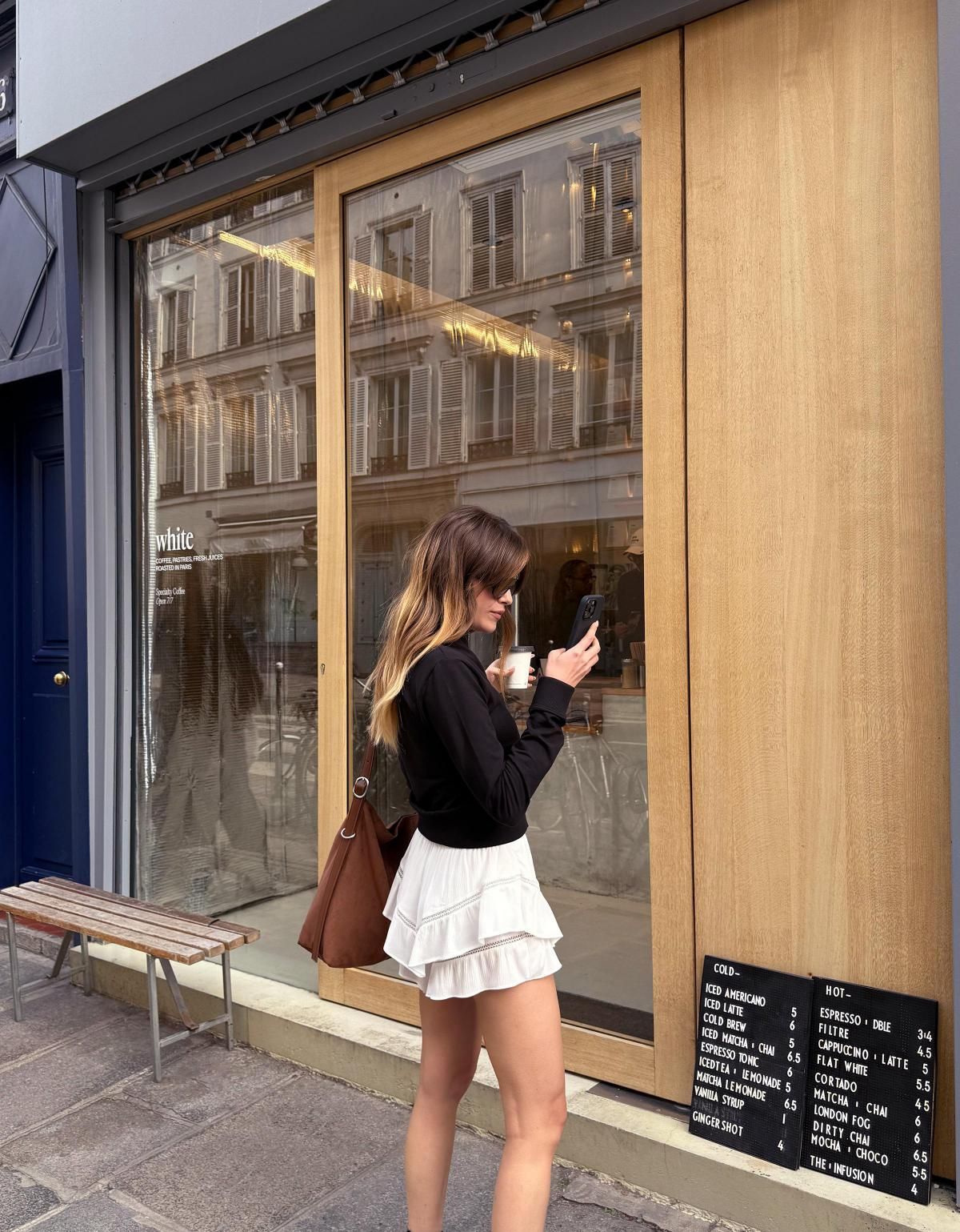 버쉬카 텍스쳐드 보헤미안 스커트 0988/172 CREAM - 상세 이미지 3