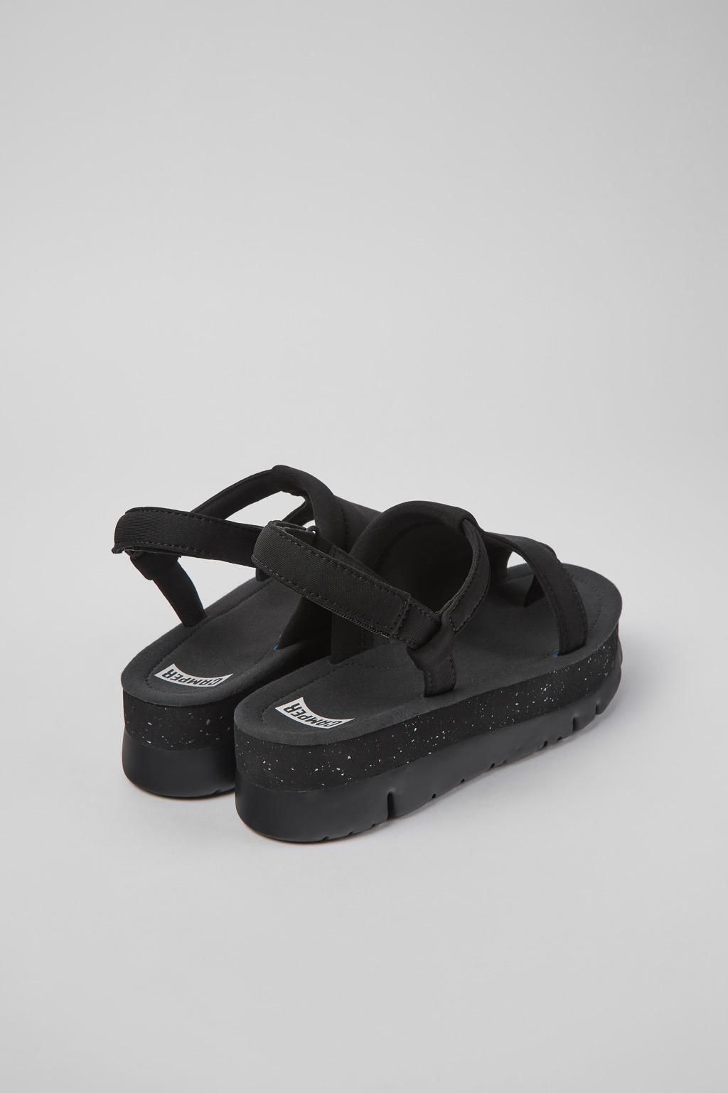 캠퍼 블랙 플랫폼 스트랩 샌들 Oruga Up K201543-001 BLACK - 상세 이미지 3