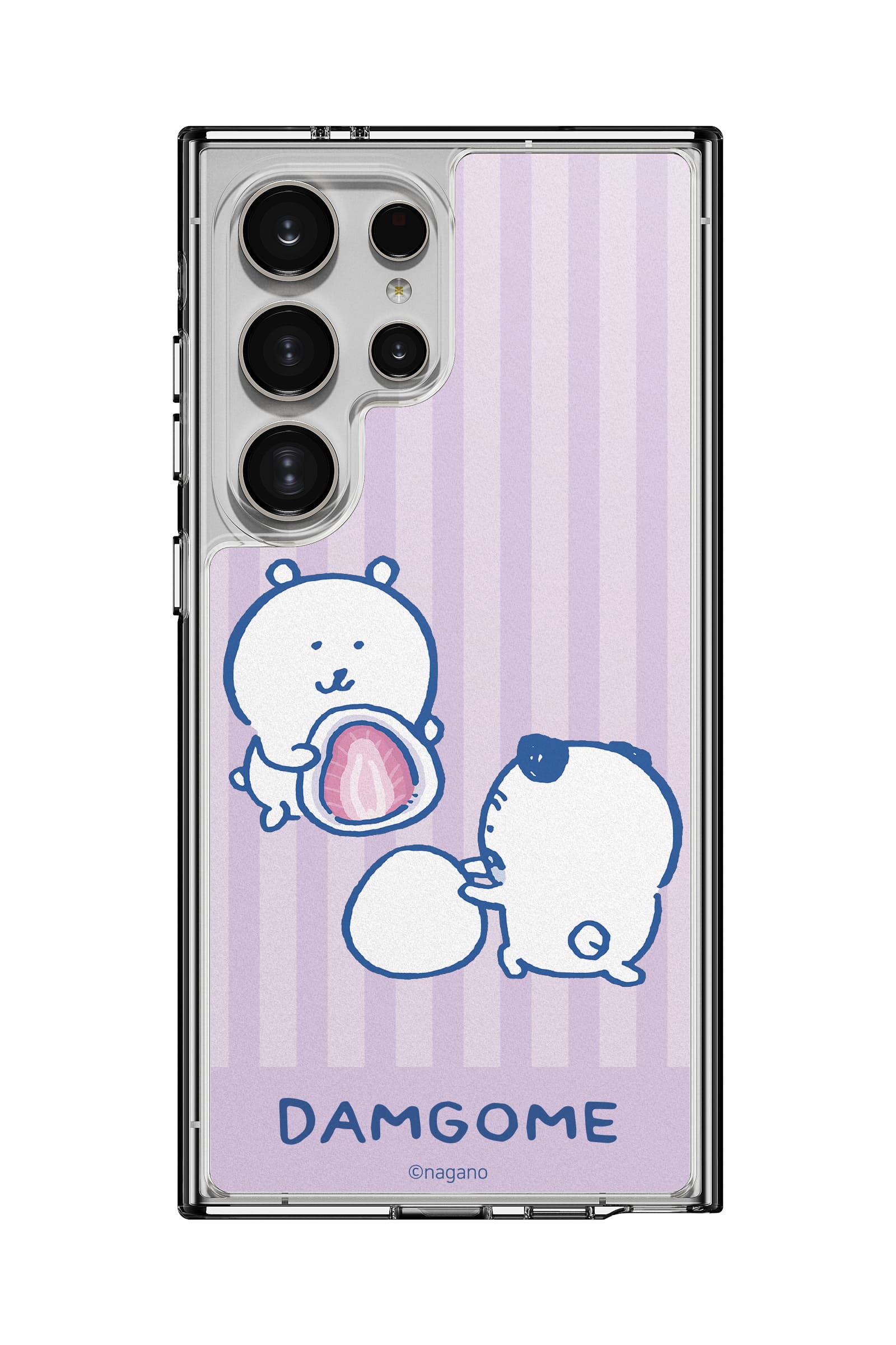 담곰이 농담곰 딸기 찹쌀떡 띠부띠부스킨 갤럭시/아이폰 케이스 부착용스킨 VC405 - 상세 이미지 4
