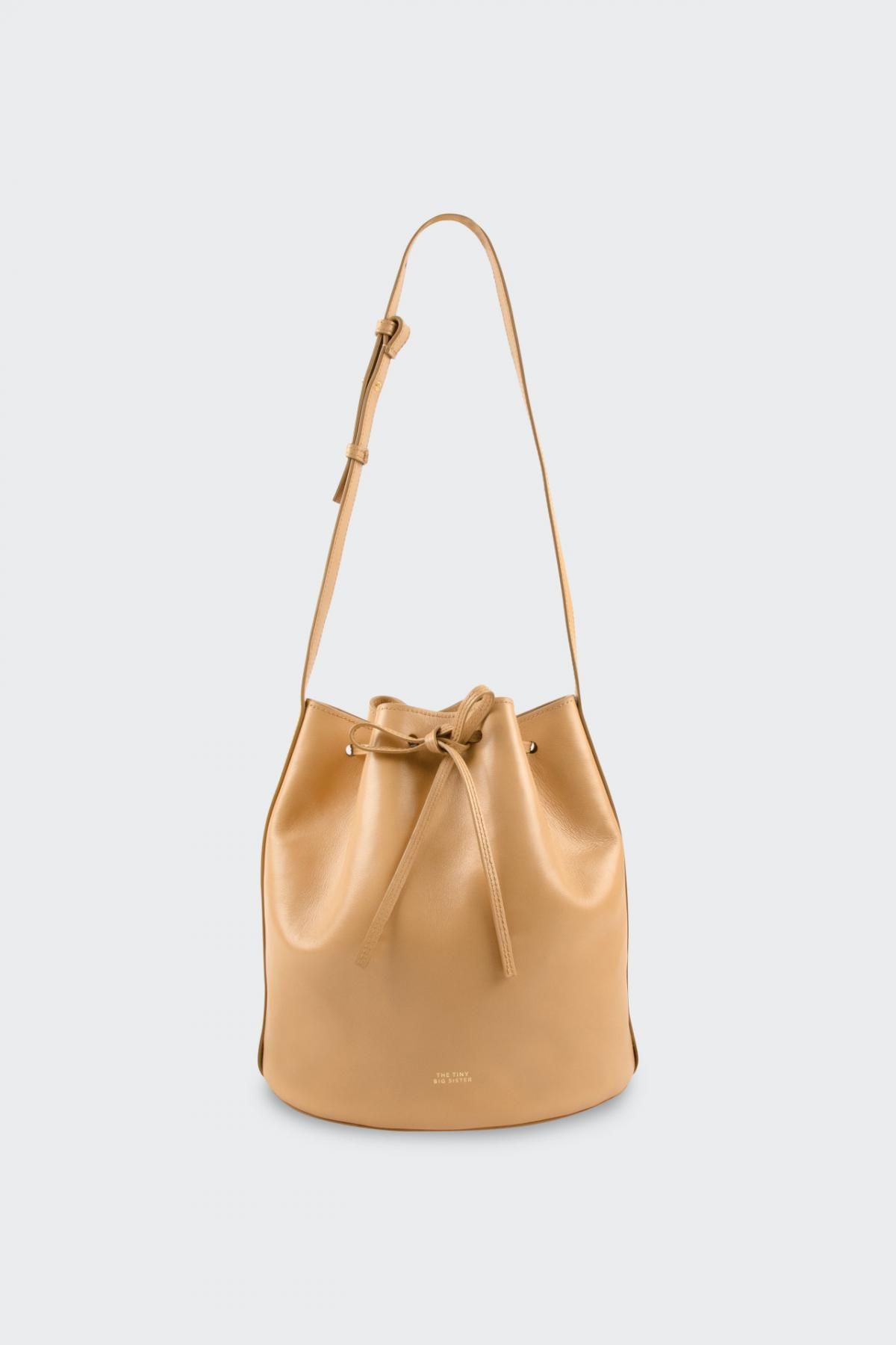 타이니코튼 레더 베이직 버킷백 Bolso De Piel Anne TTBS-040J20 ONE COLOR - 상세 이미지 2