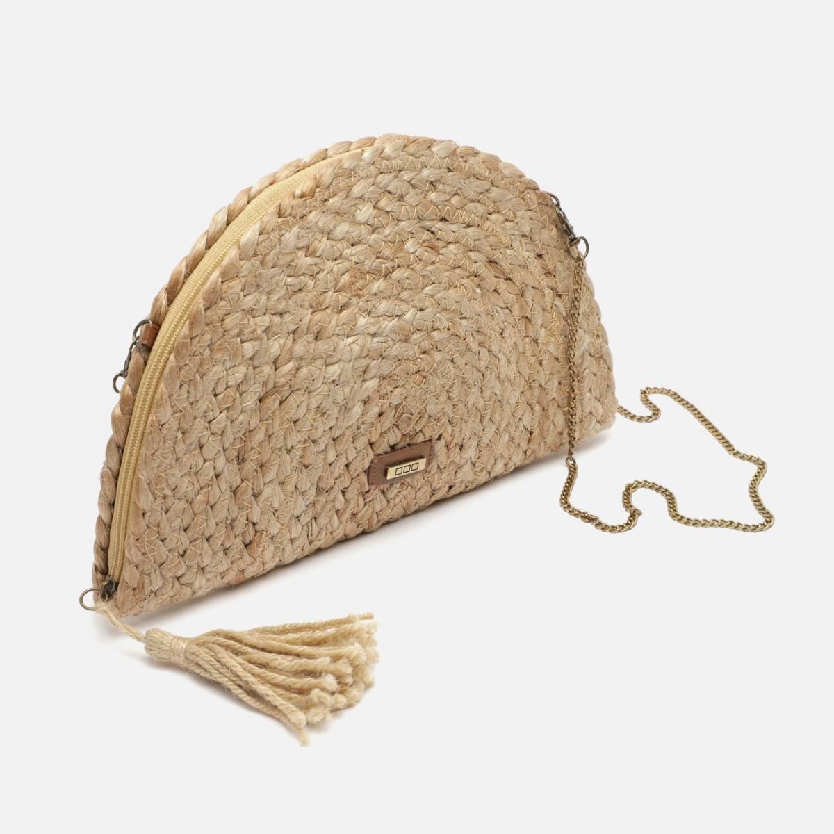 미사코 라피아 멀티웨이 체인 숄더백 MADAGASCAR-3800356414011 NUDE - 상세 이미지 2