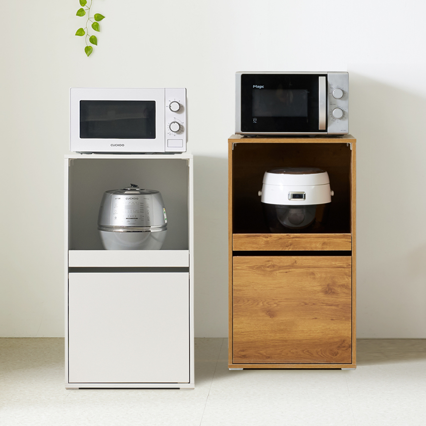 애니스 에어프라이어 밥솥 주방 수납장 선반 타르트 심플 미니 렌지대 제품 이미지