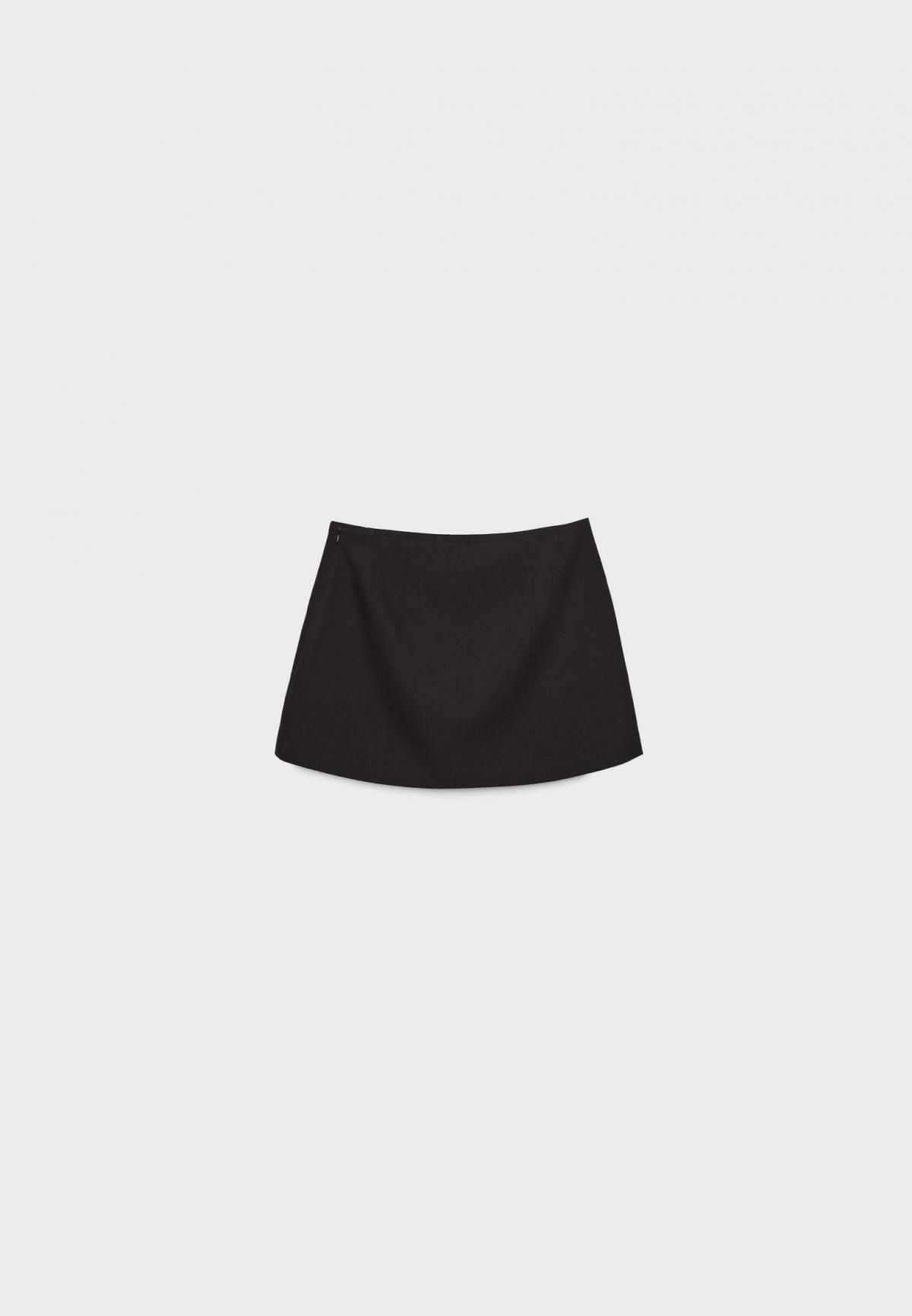 스트라디바리우스 프린트 사이드 슬릿 스커트 팬츠 4799/548 BLACK - 상세 이미지 5