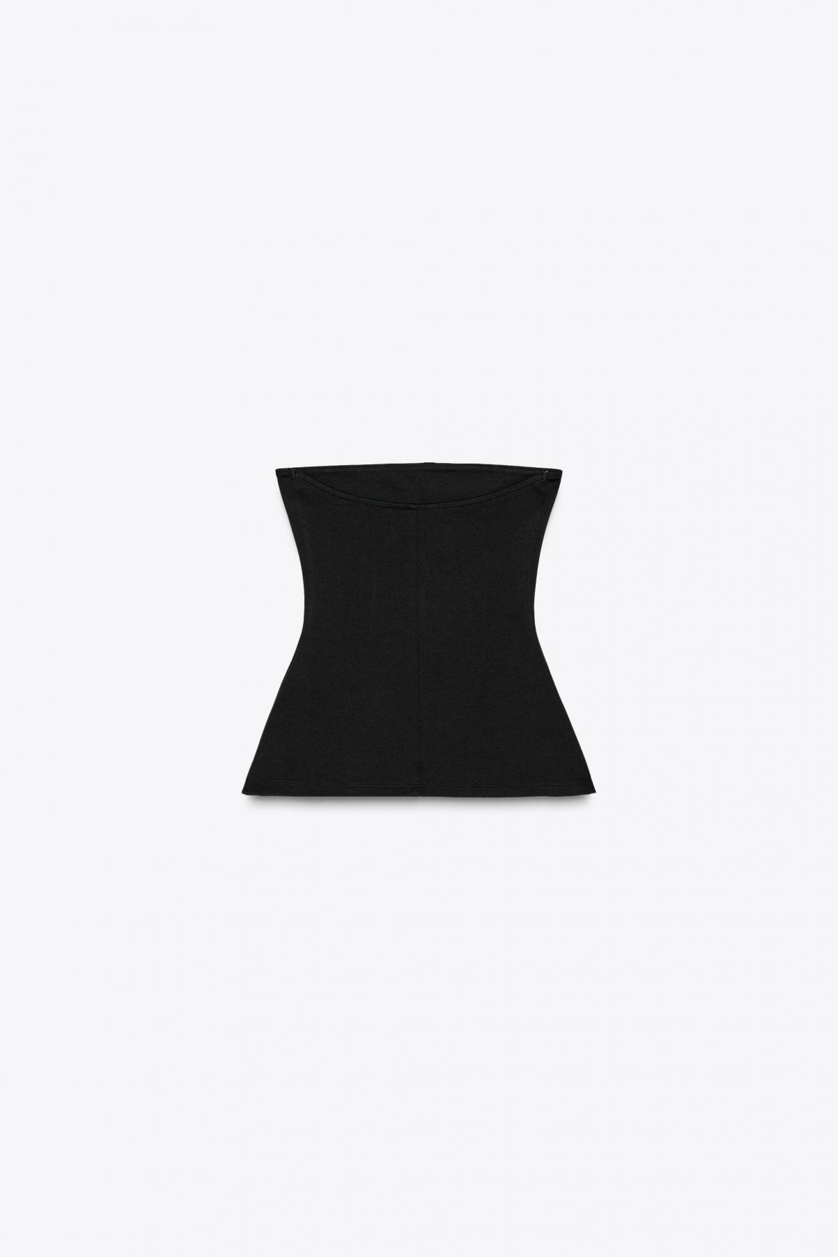 자라 인터록 반도 탑 3641/312 BLACK - 상세 이미지 5