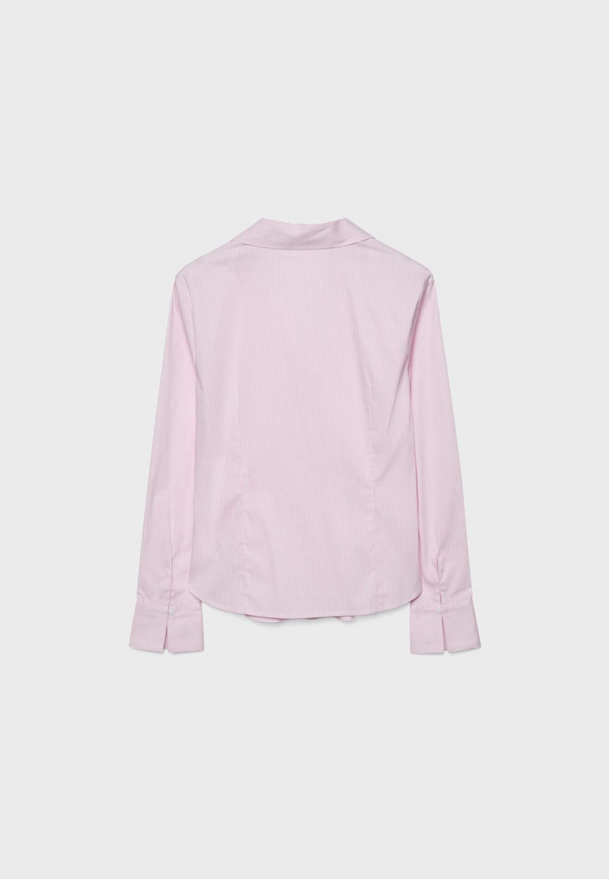 스트라디바리우스 스트라이프 클래식 피티드 셔츠 6012/669 PASTEL PINK - 상세 이미지 2