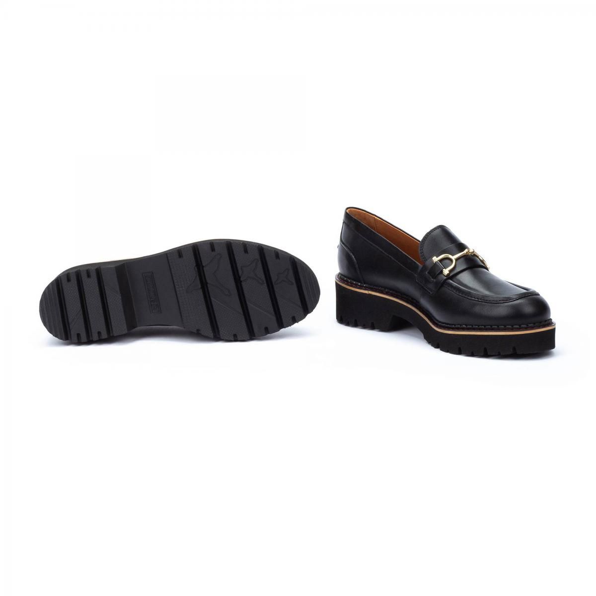 피콜리노스 트렌디 메탈릭 플랫폼 로퍼 VICAR W6S-3889 BLACK - 상세 이미지 5