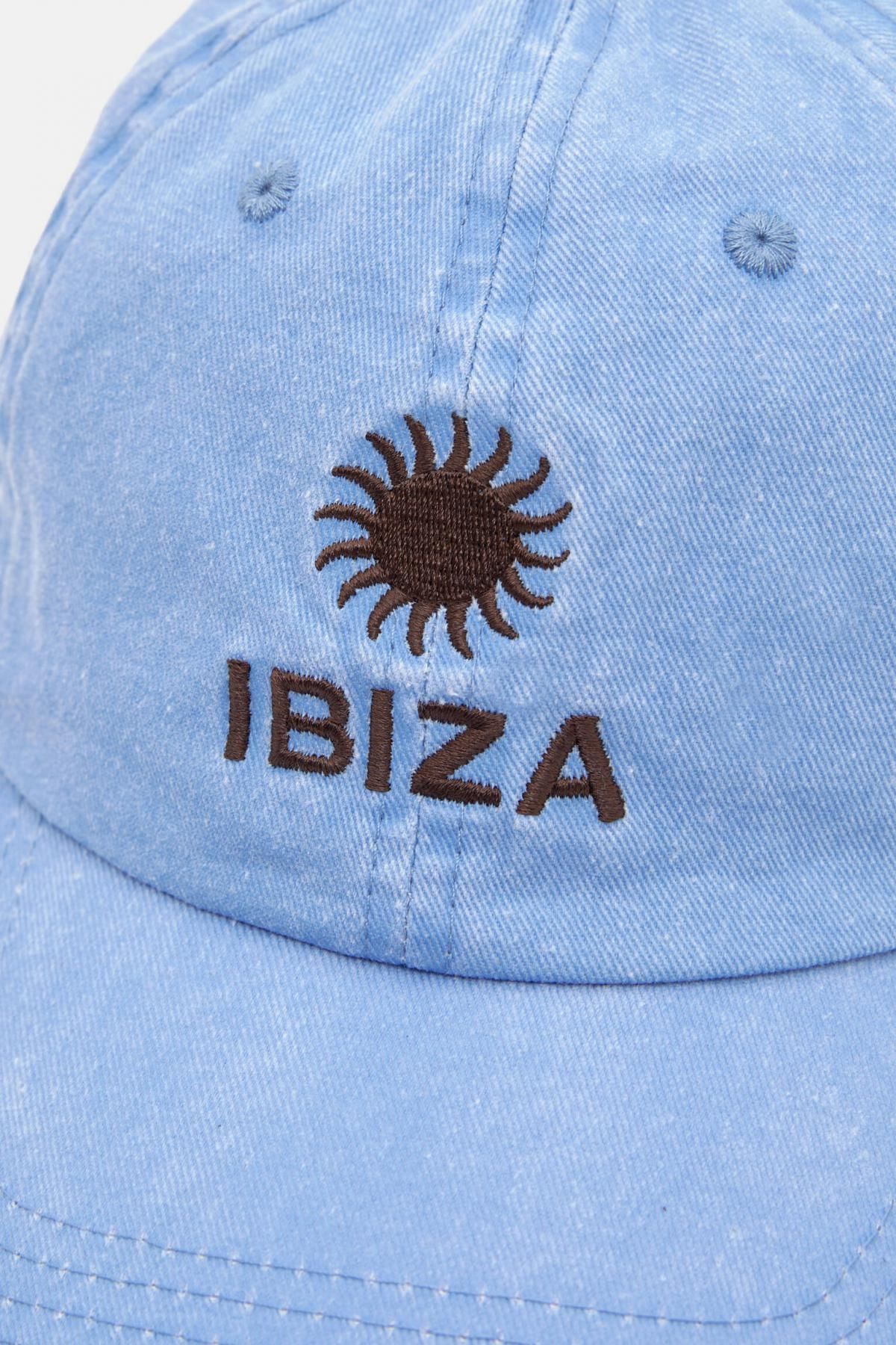풀앤베어 IBIZA 그래픽 코튼 라이트블루 캡모자 7930/307 BLUE - 상세 이미지 3