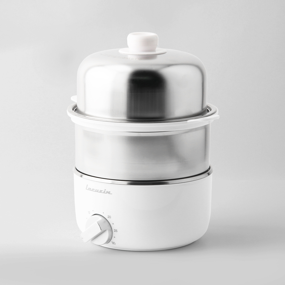 라쿠진 풀스테인리스 2단 미니찜기 LCZ170