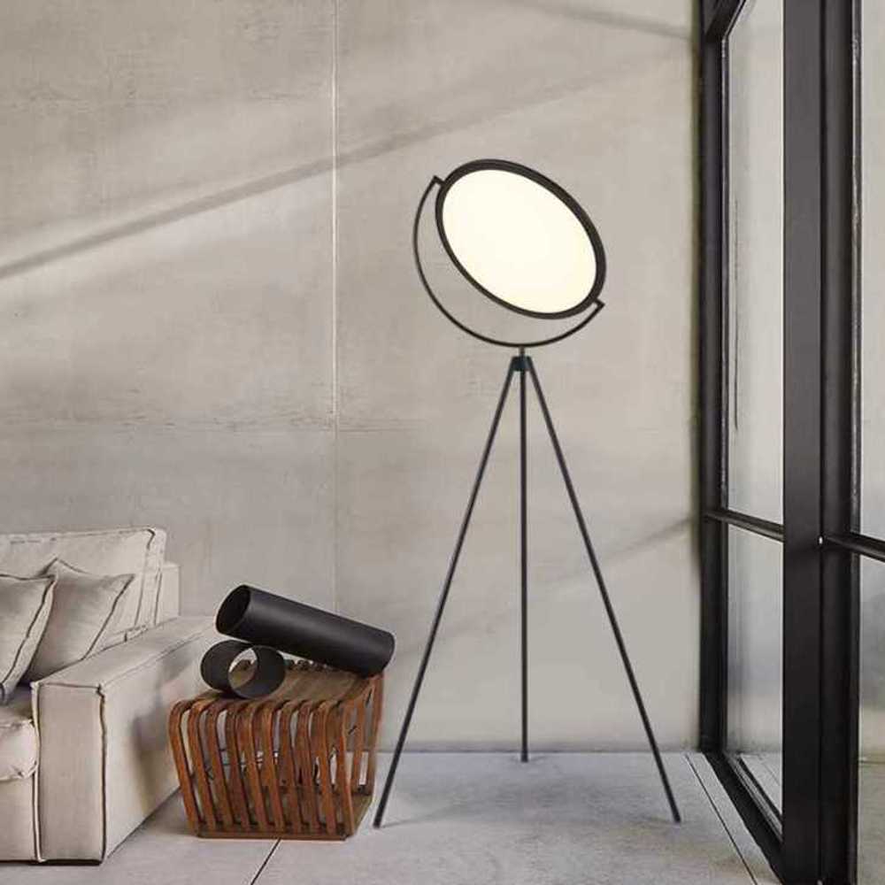 거실조명스탠드 장스탠드 북유럽 무드 블랙 인테리어 웜라이트 - 상품 이미지