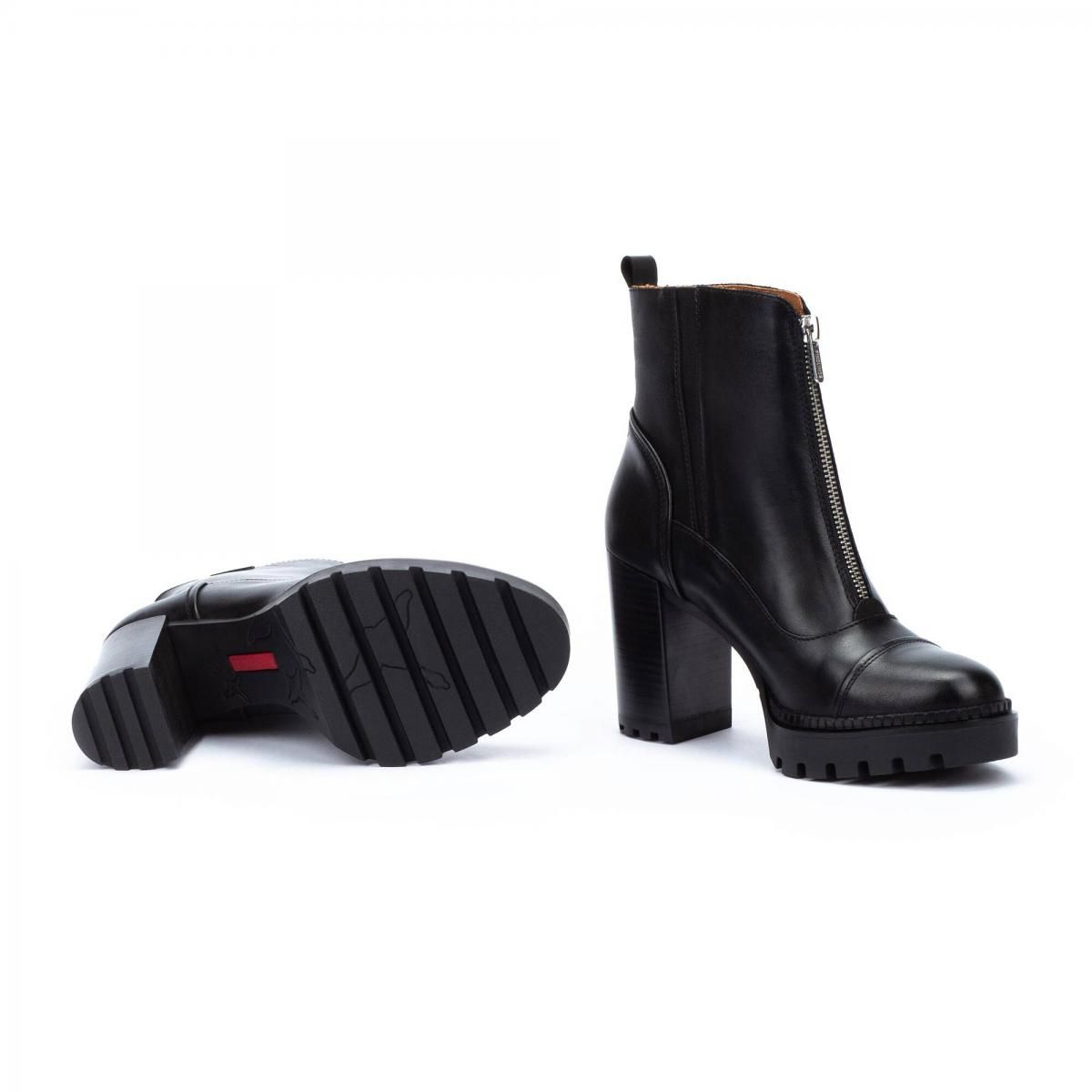 피콜리노스 트렌디 청키힐 앵클부츠 CERVERA W1J-8829 BLACK - 상세 이미지 5