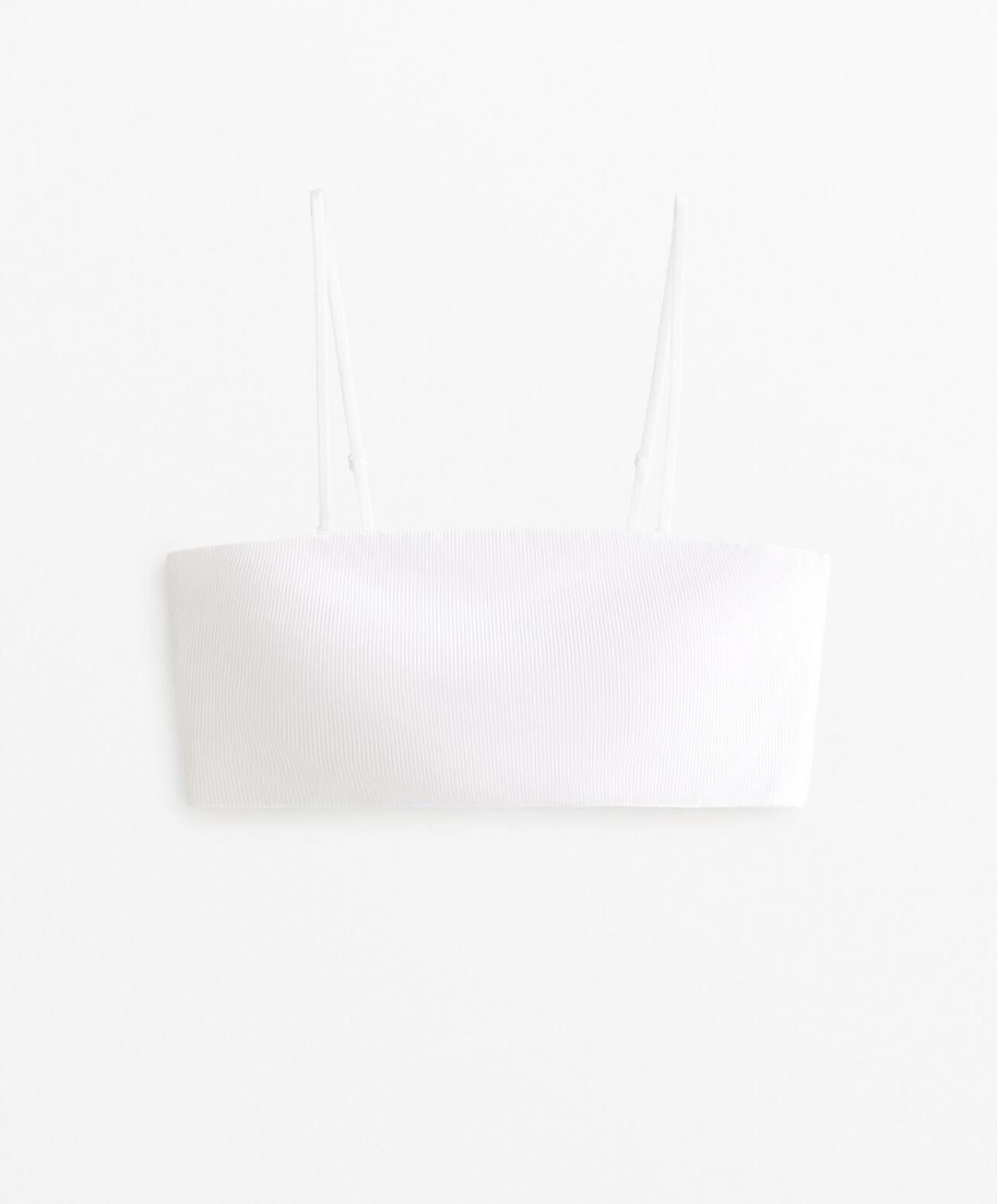 오이쇼 쿨터치 테크니컬 모달 블렌드 튜브탑 0739/058 WHITE - 상품 이미지
