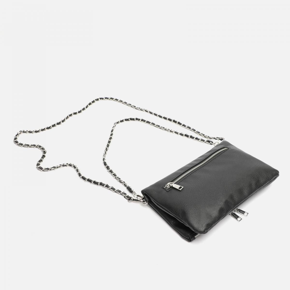 미사코 시크 메탈릭 체인 미니 숄더백 TACHITA-4600023002010 BLACK - 상세 이미지 4