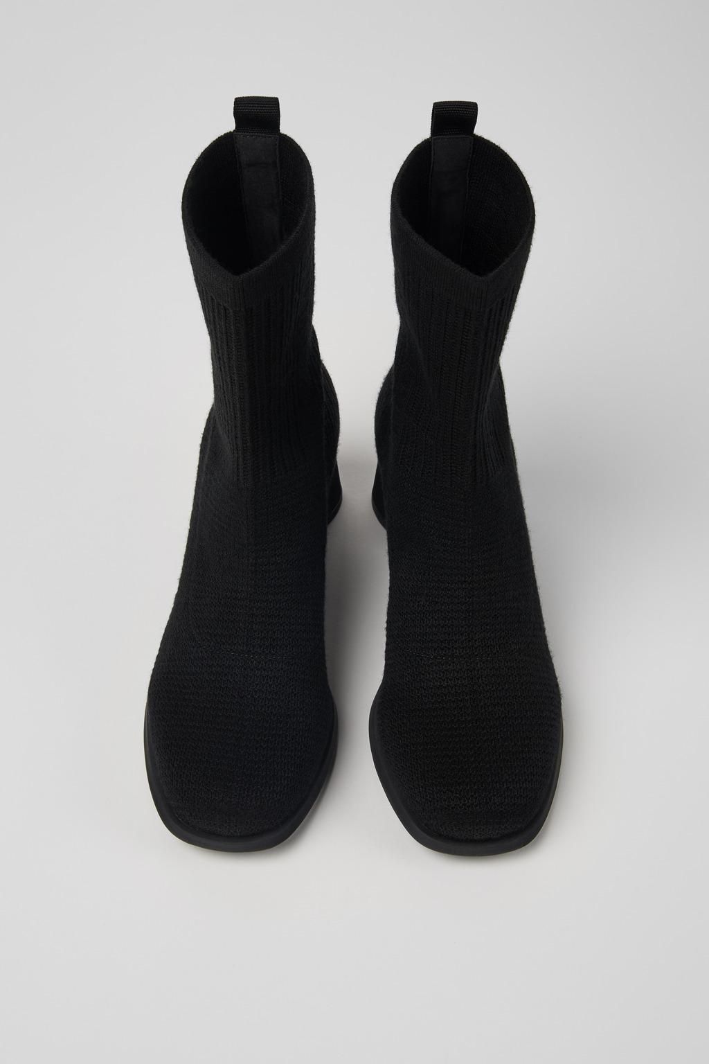 캠퍼 텐셀 블랙 앵클부츠 Kiara K400709-005 BLACK - 상세 이미지 4