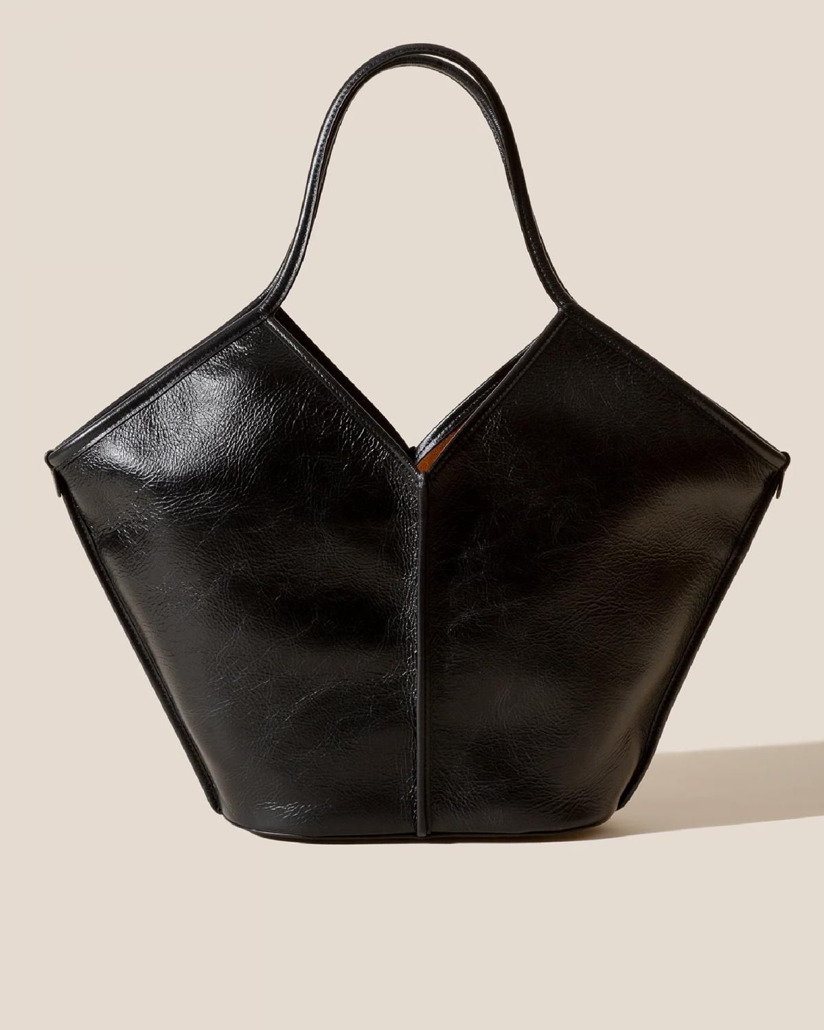 헤레우 칼렐라 빈티지 레더 토트백 8647114260812 BLACK - 메인 이미지