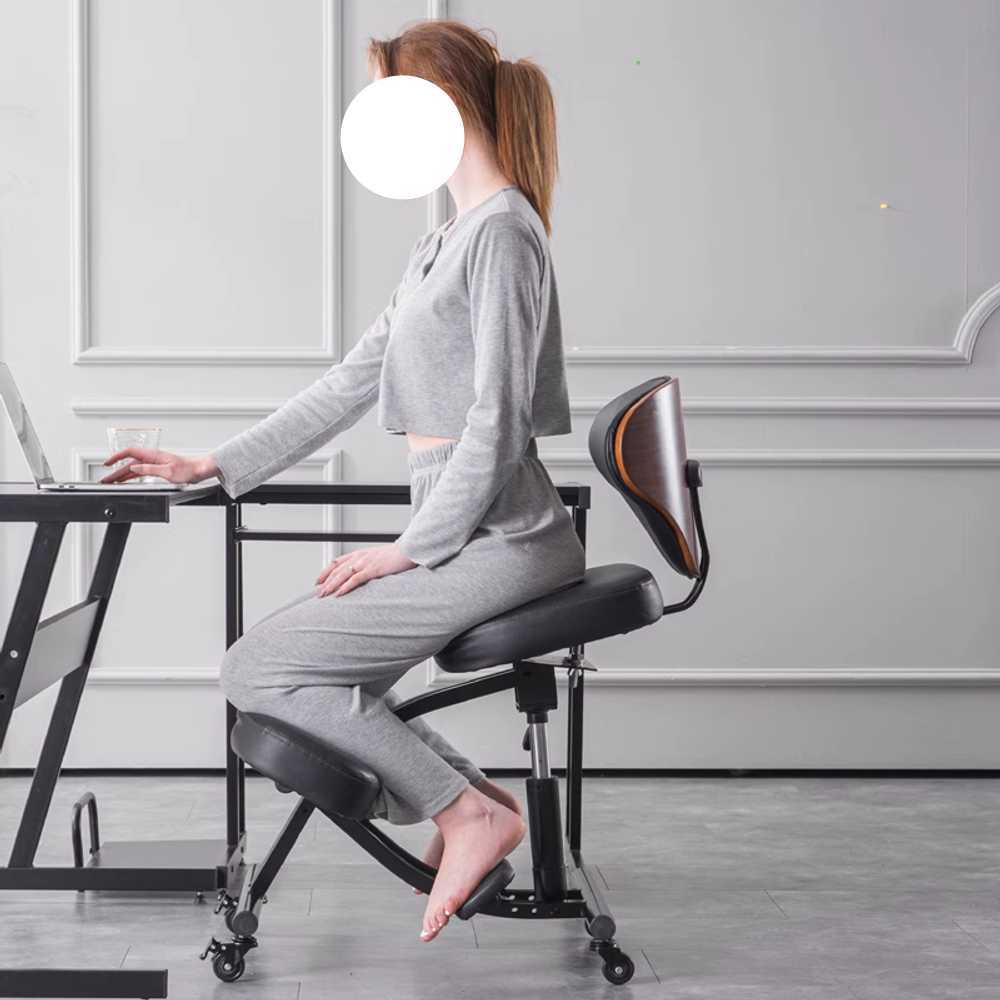 자세교정 닐링체어 허리보호 인체공학 무릎 의자 단일상품 - 상세 이미지 2