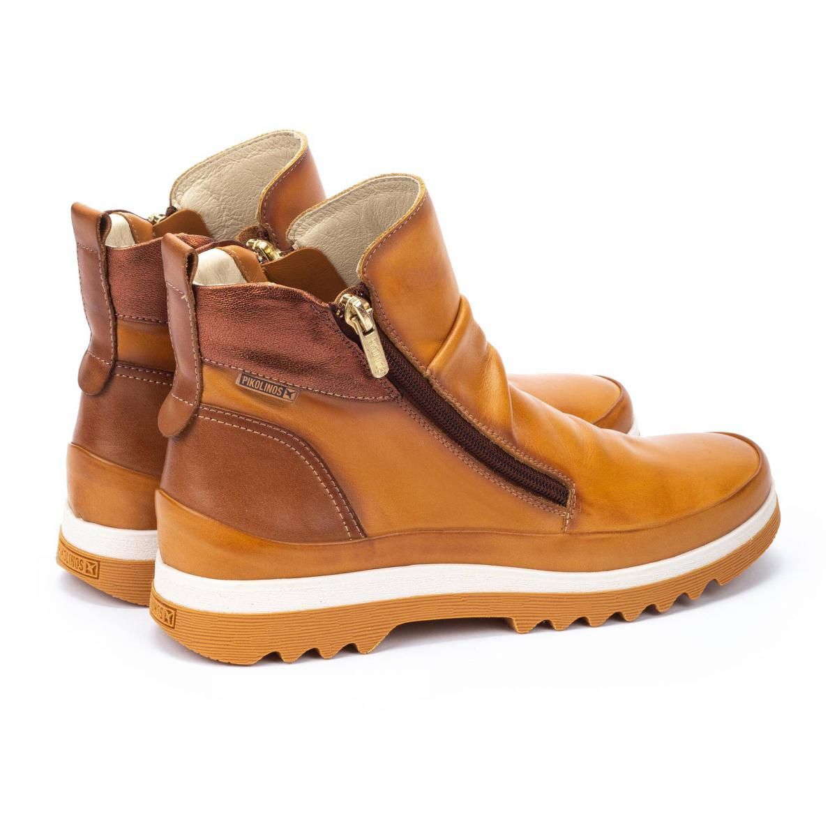 피콜리노스 캐주얼 레더 앵클 부츠 VIGO W3W-8888C4 CHEDDAR - 상세 이미지 4