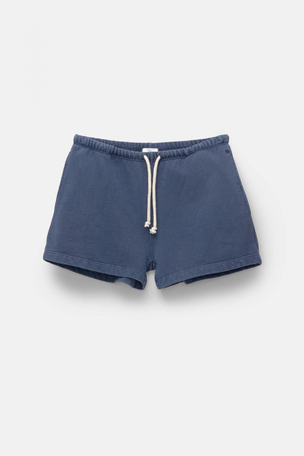 풀앤베어 배색 스트링 테크니컬 조거 코튼 반바지 3696/301 INK BLUE