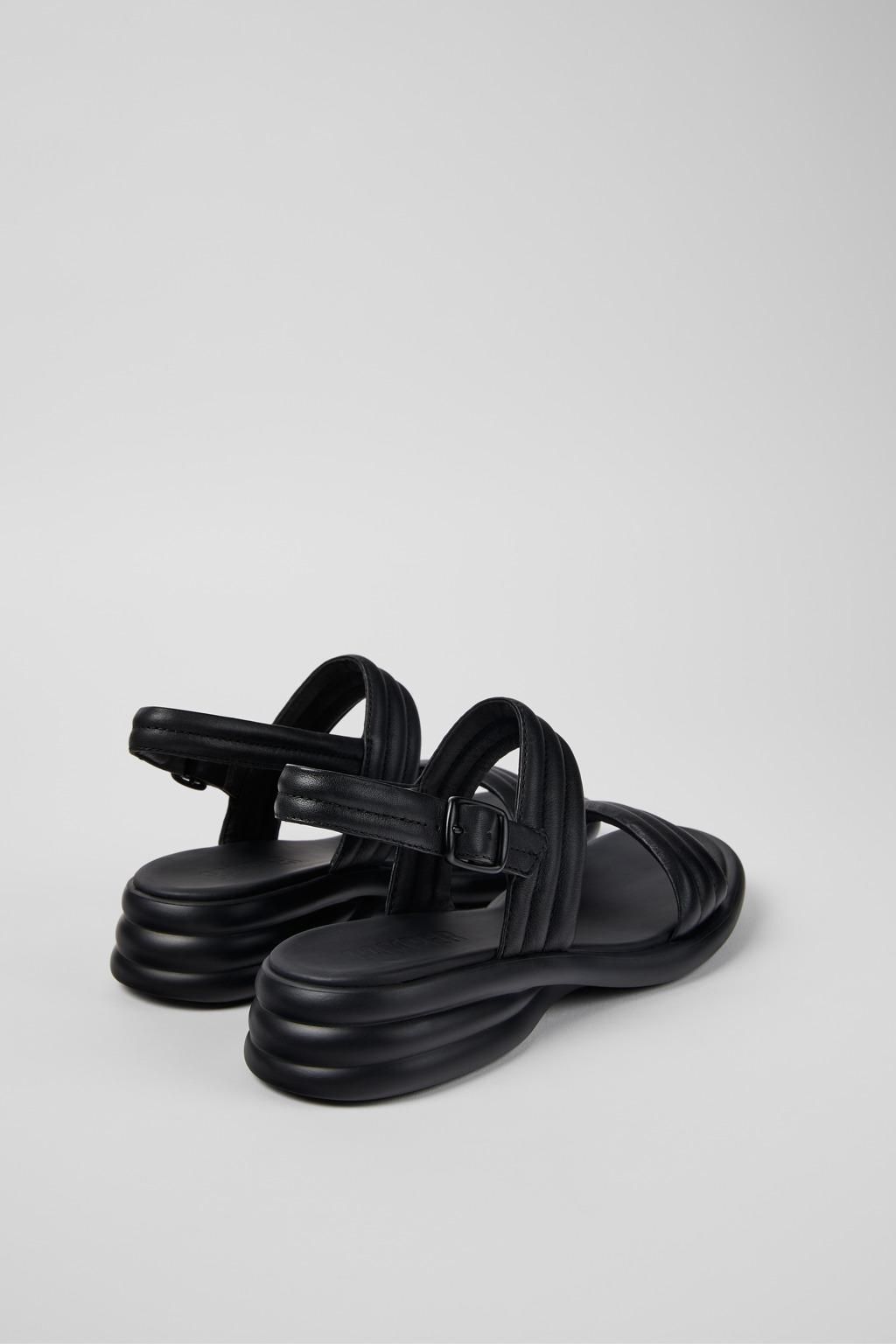 캠퍼 친환경 블랙 스트랩 샌들 Spiro K201599-001 BLACK - 상세 이미지 3