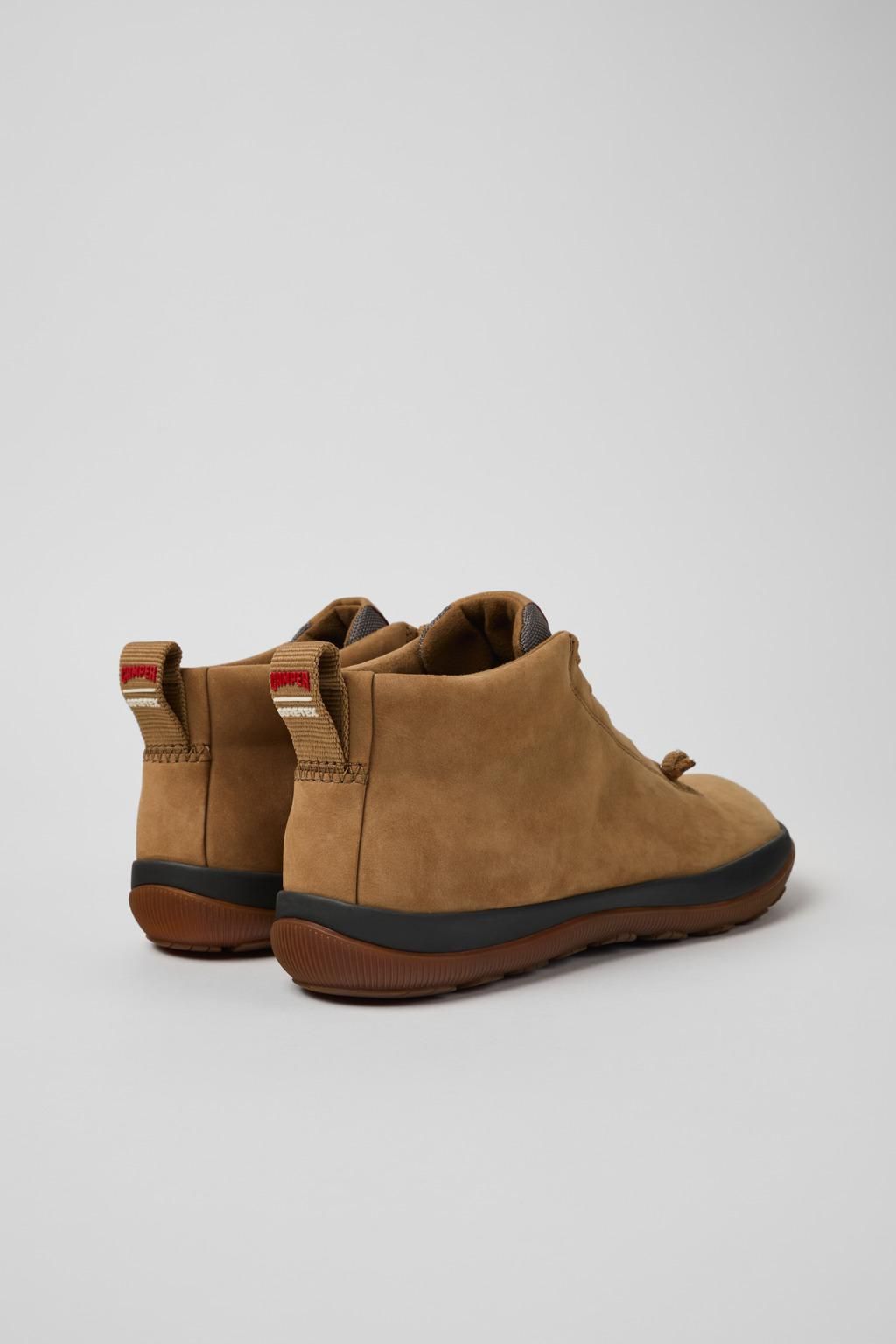 캠퍼 테크니컬 고어텍스 브라운 누벅 앵클부츠 Peu Pista K400481-021 BROWN - 상세 이미지 3