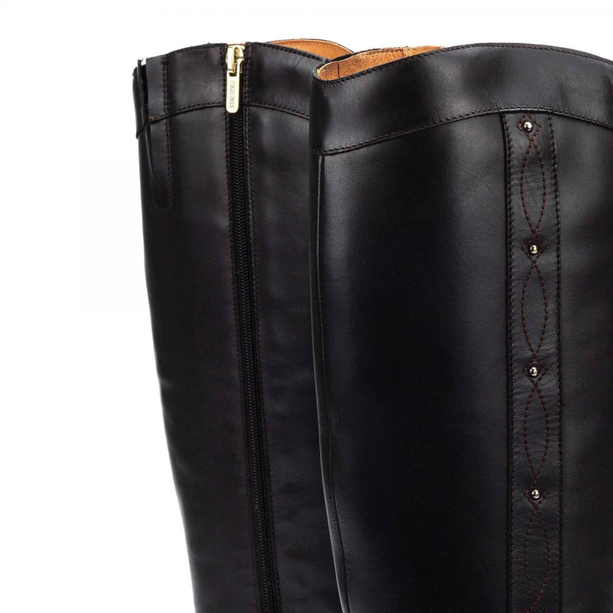 피콜리노스 블랙 웨스턴 롱부츠 RIOJA W7Y-9560 BLACK - 상세 이미지 3