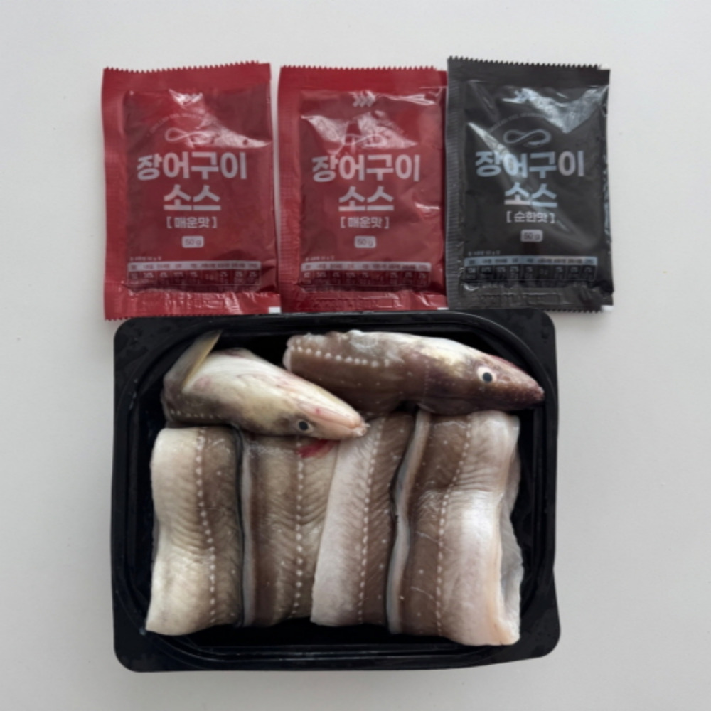 통영 자연산 바다장어 특대 구이 손질 산지직송 국내산 제철 - 메인 이미지