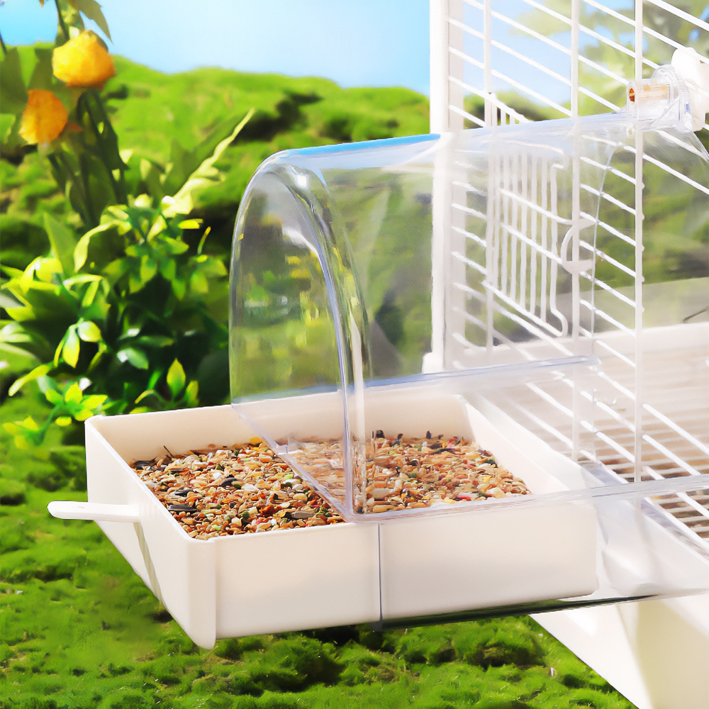 앵무새 하우스 아크릴 횃대 놀이터 용품 새장