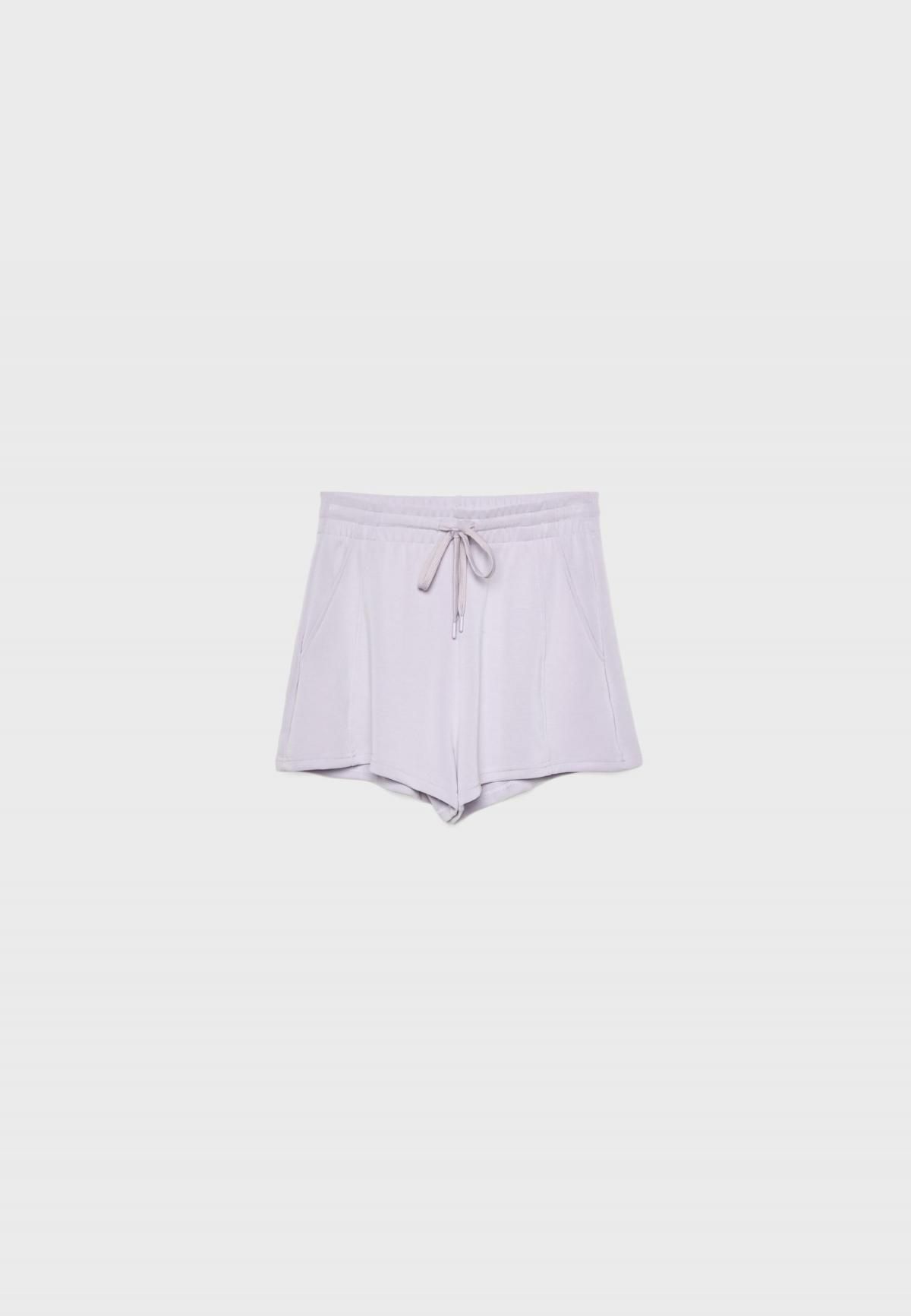 스트라디바리우스 소프트터치 심플 웨이스트 밴딩 반바지 8650/313 MAUVE - 상품 이미지
