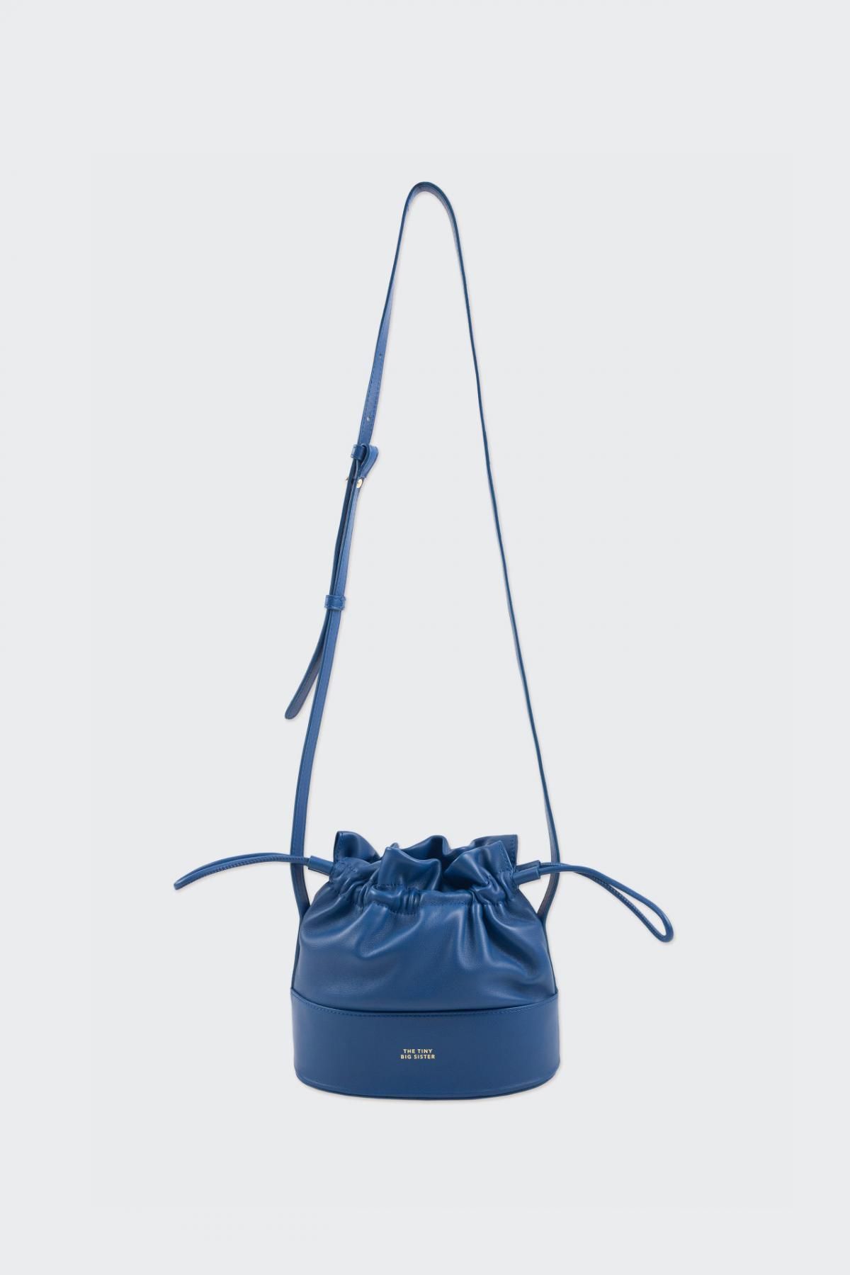 타이니코튼 레더 스트링 버킷백 Bolso de piel costi TTBS-046K29 MARINO CLARO - 메인 이미지