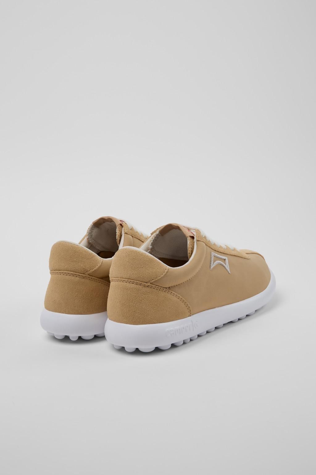 캠퍼 에코 프렌들리 라이트웨이트 베이지 여성 로우탑 스니커즈 Pelotas XLite K201759-003 BEIGE - 상세 이미지 3