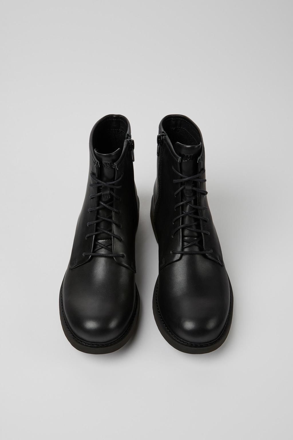 캠퍼 어반 클래식 레더 여성 앵클 부츠 K400245-004 BLACK - 상세 이미지 4